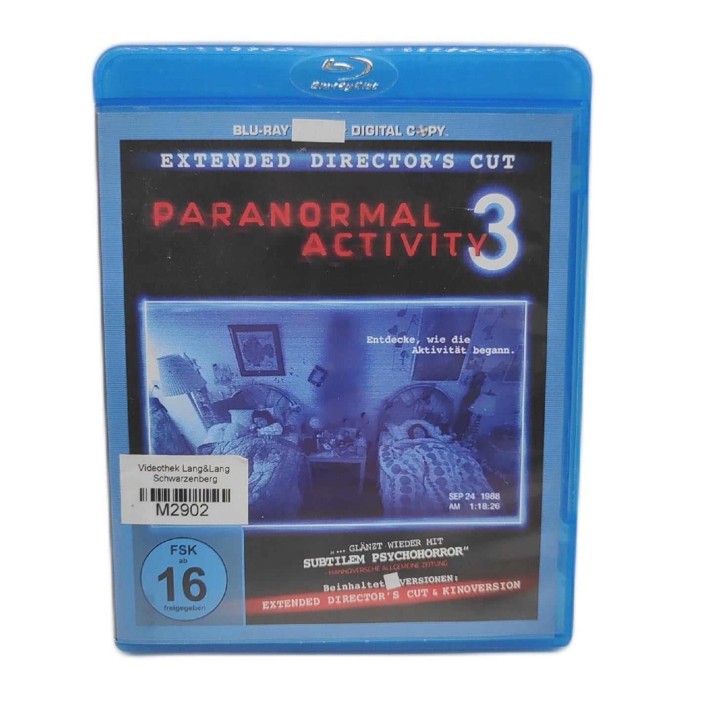 Paranormal Activity 3 - Extended Director's Cut / Blu-ray + DVD + Digital Copy (Blu-ray)