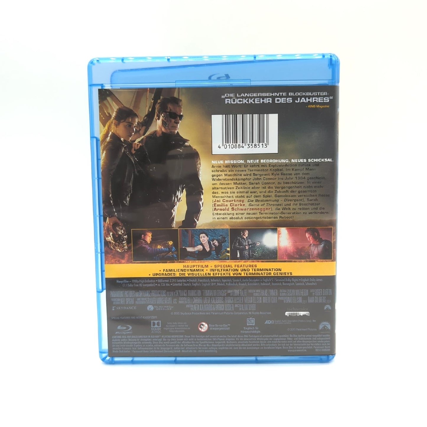 Terminator Genisys Blu-Ray