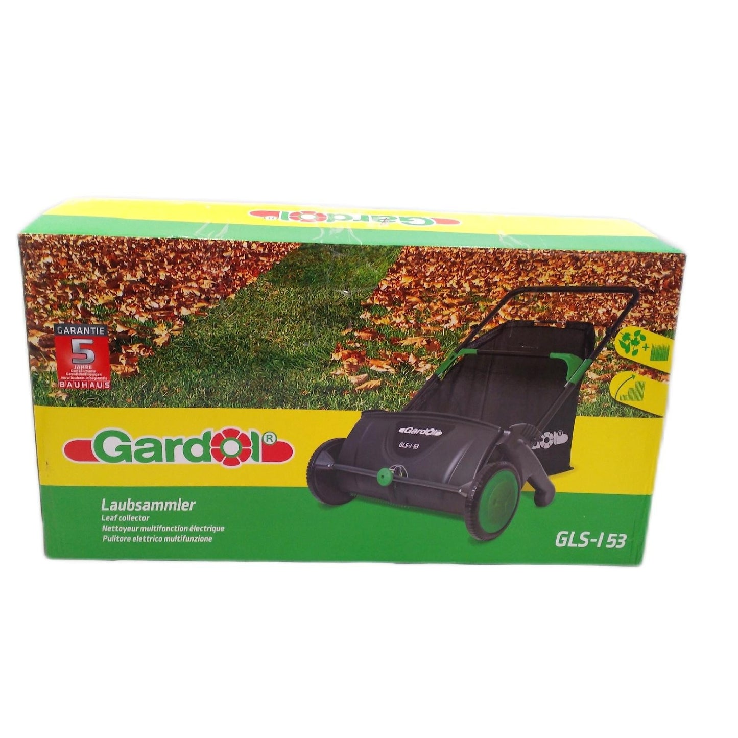 Gardol Laubsammler Gartengeräte Garten Zubehör GLS I 53 Laubaufnahme Set