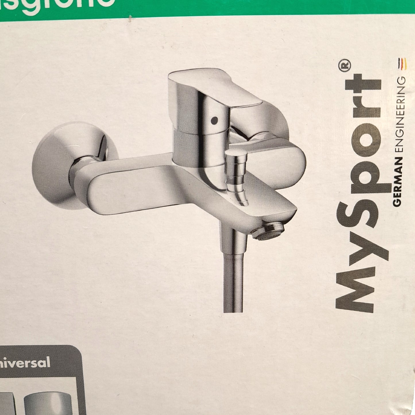 Hansgrohe Badewannenarmatur Bad Badezimmer MySport Chrom Glänzend Modern