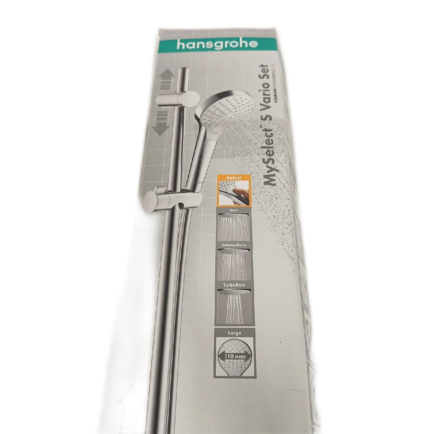Hansgrohe Brausegarnitur My Select S Vario Lochabstand: 40 - 61 cm, Anzahl Funk