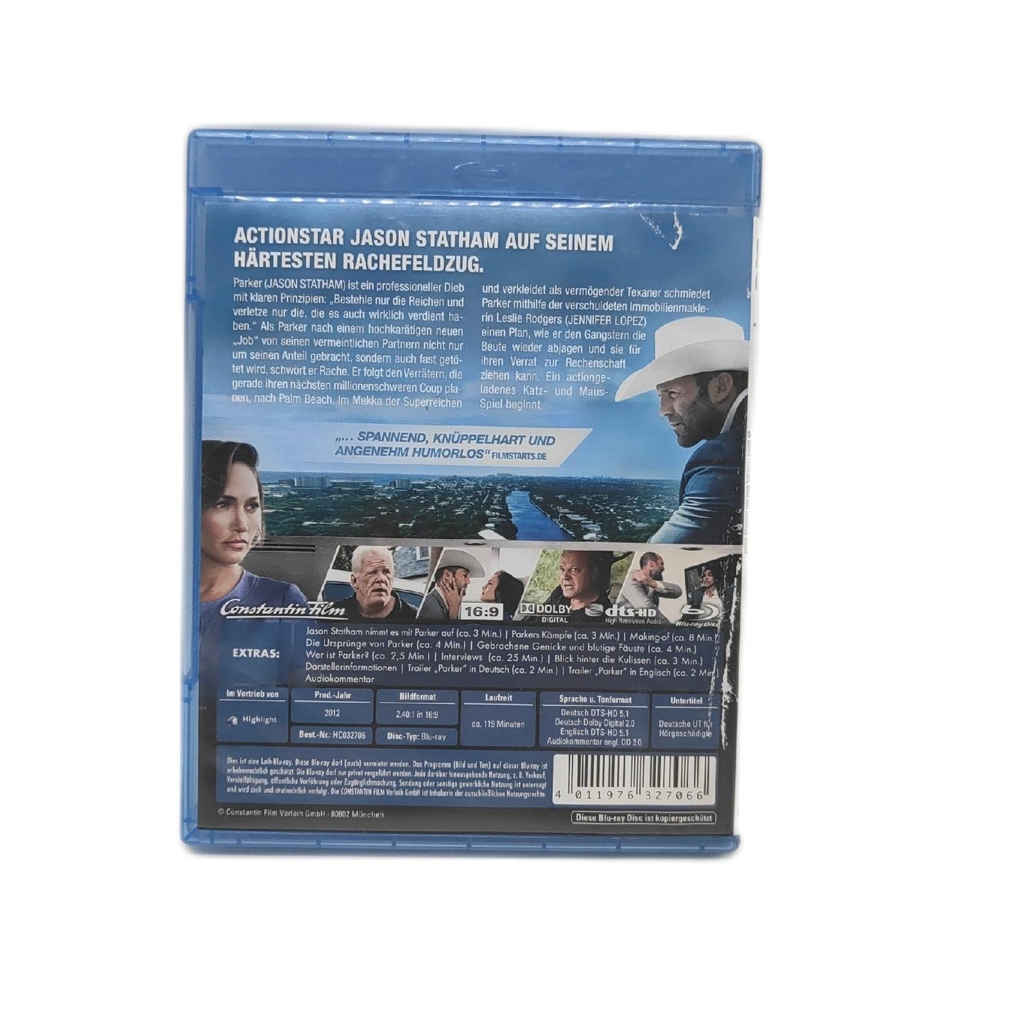 Parker  Blu ray