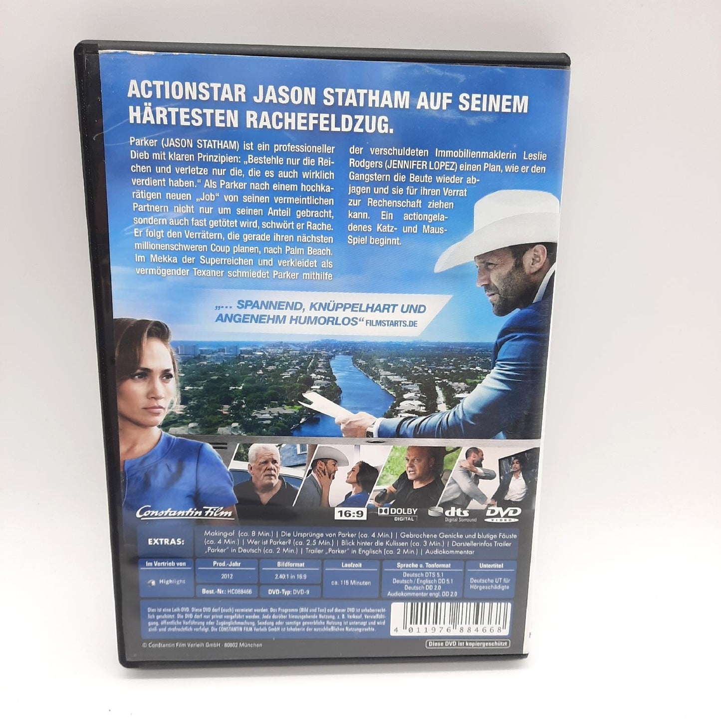 Parker - Um sauber zu bleiben, muss man schmutzig spielen (DVD