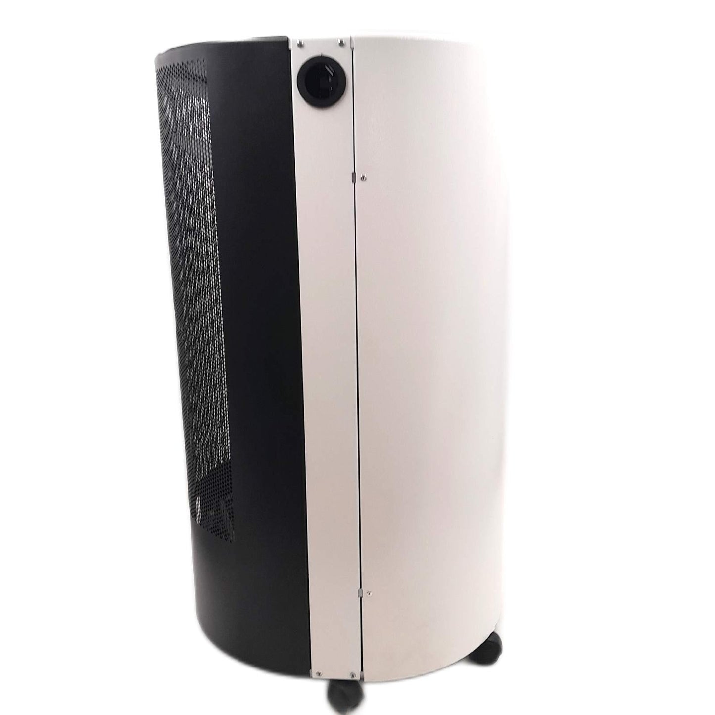 Gasheizer Blue Flame Premium Plus 42 kW Weiss Gehaeuse verdellt Manometer