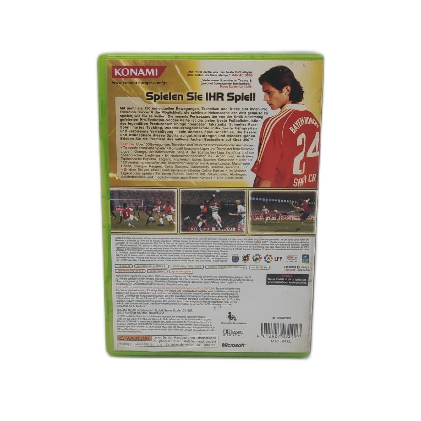 Pro Evolution Soccer 6 [Xbox Classics]
