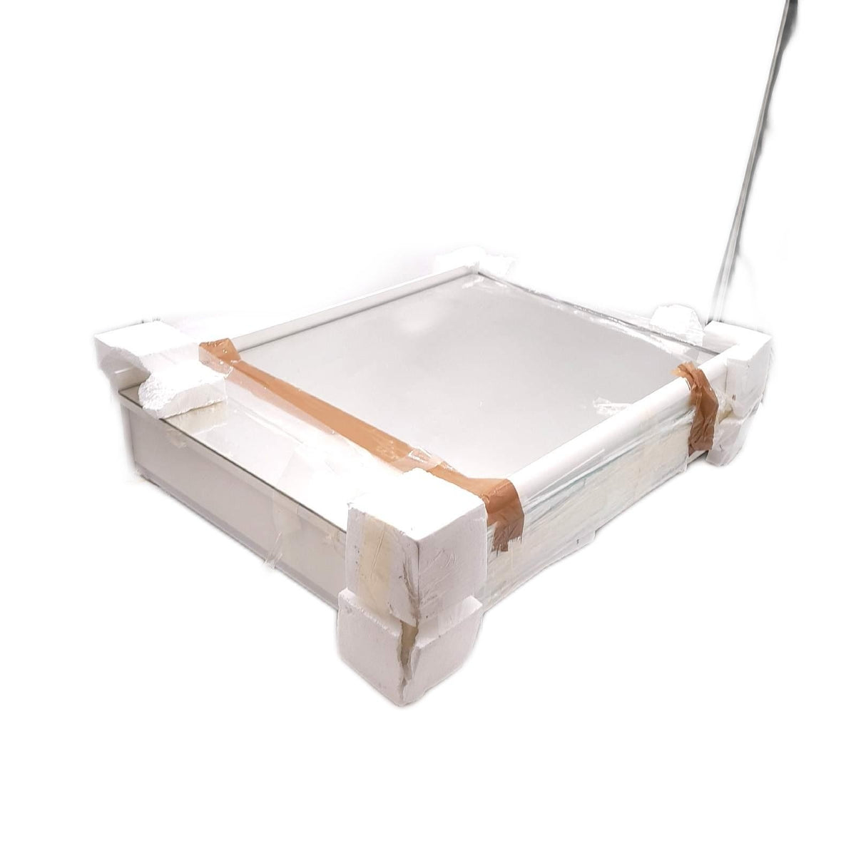 RIVA LED Spiegelschrank Verdal 50 x 68 cm Badmöbel MDF Weiß mit LED Beleuchtung Gebrauchsspuren