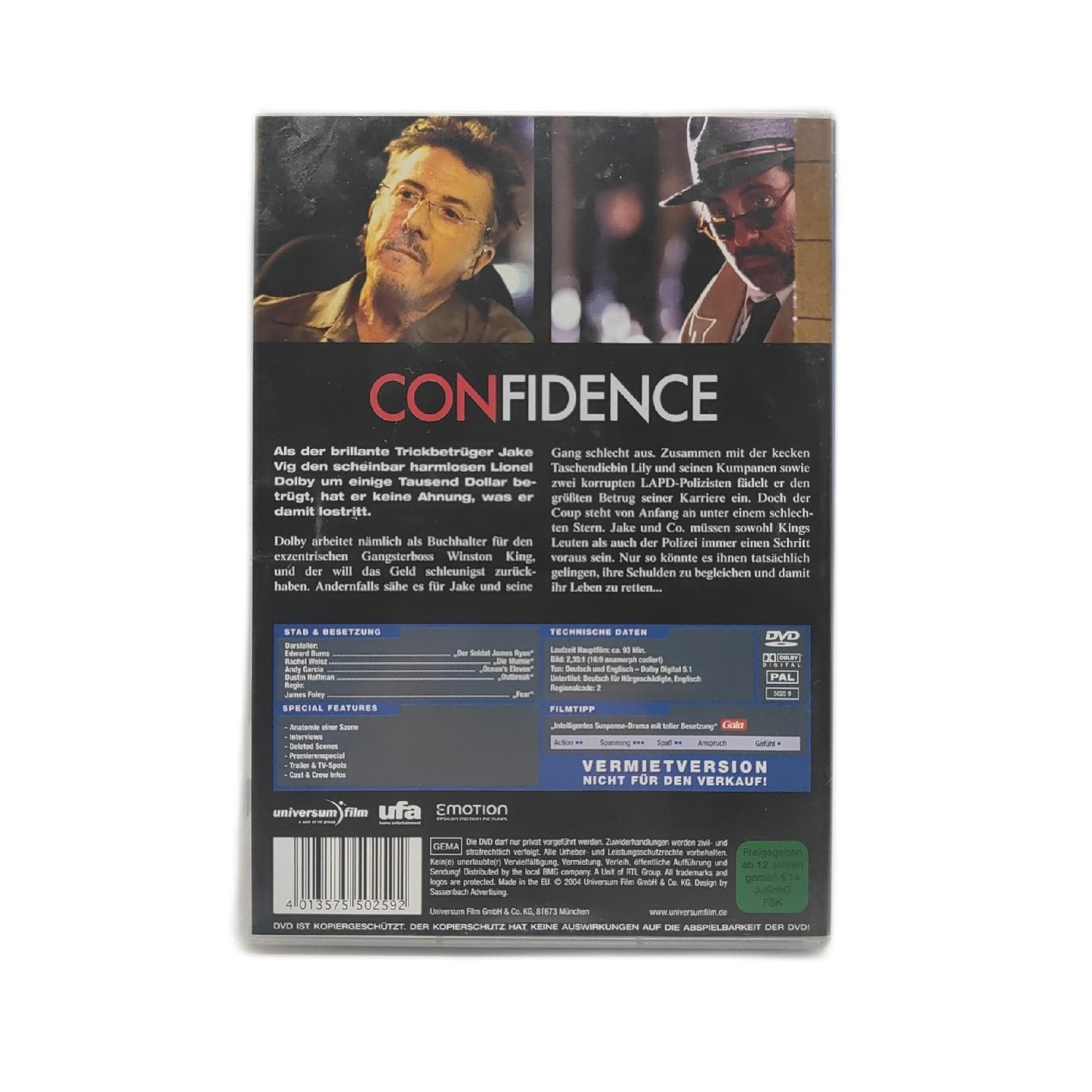 ConFidence (DVD