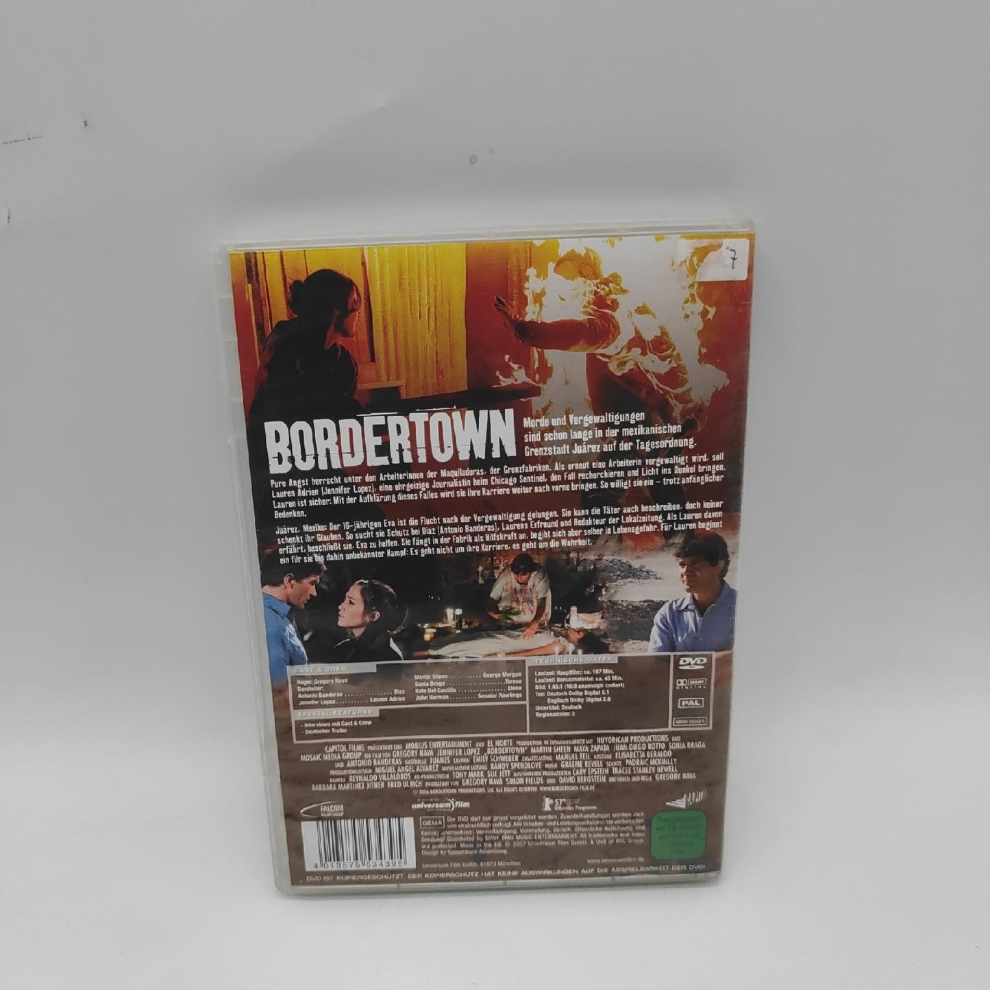 Bordertown [DVD] Jennifer Lopez