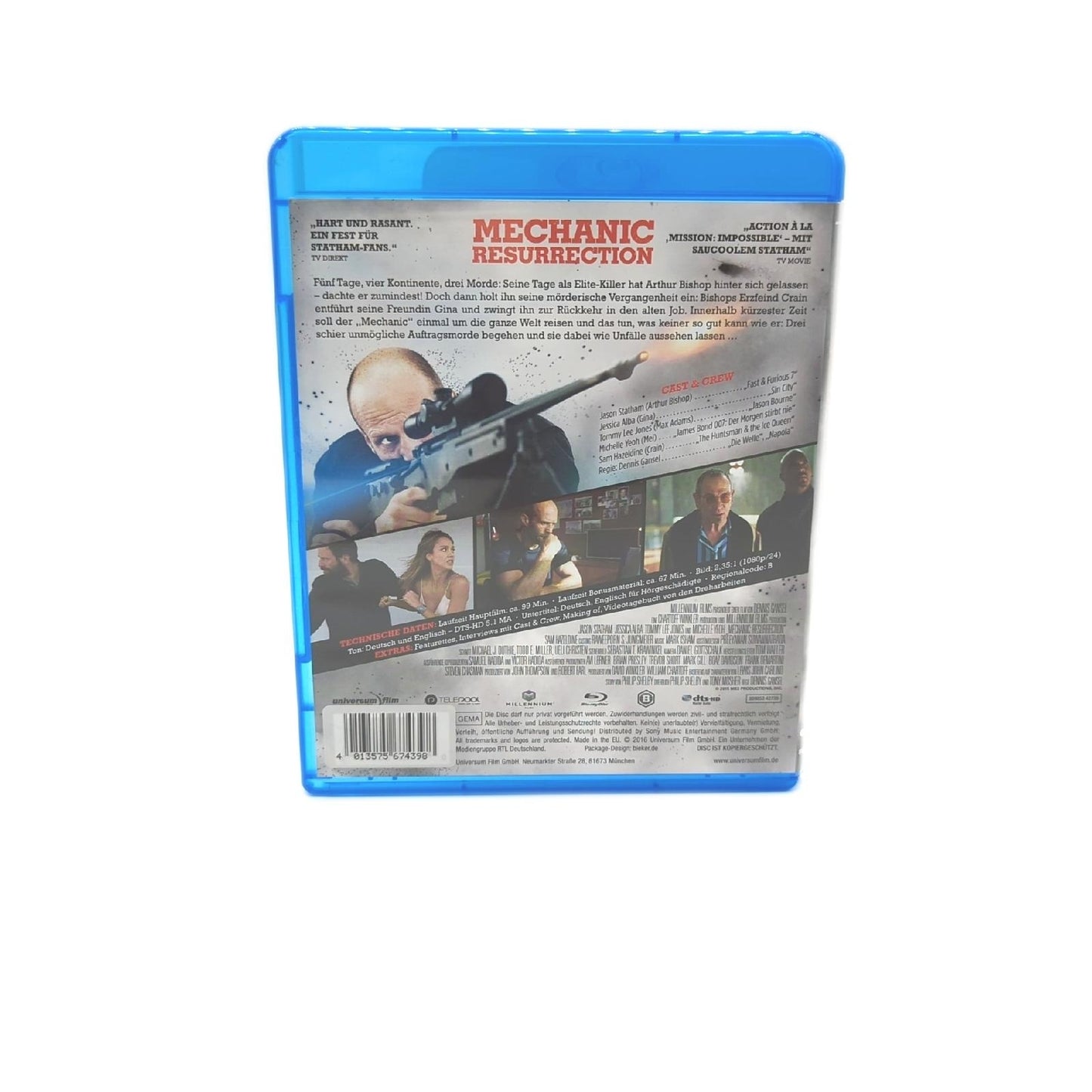 Mechanic: Resurrection Blu-Ray