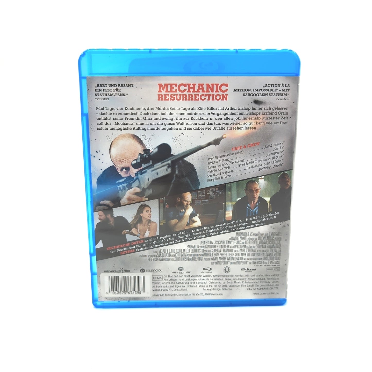 Mechanic: Resurrection Blu-Ray