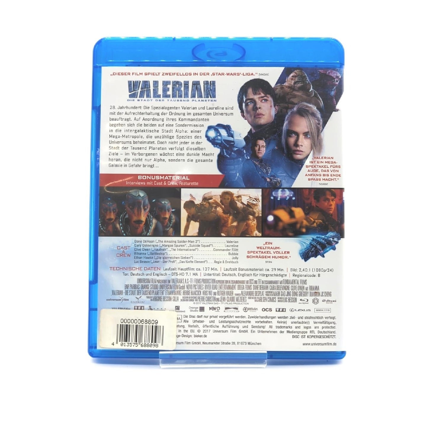 Valerian + Das Fünfte Element [Blu-ray]