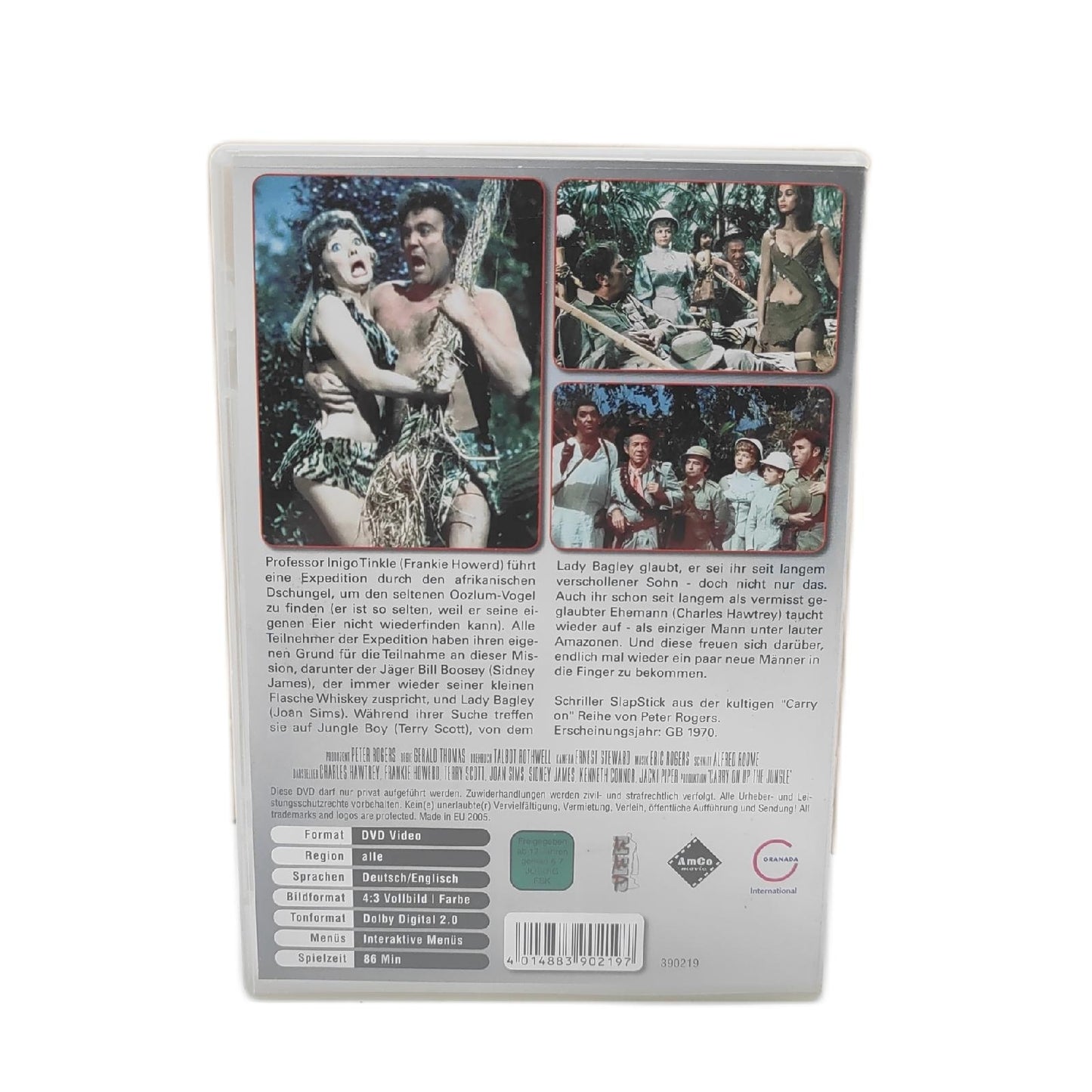Die Total Verrückte Königin der Amazonen DVD Film Spaß Komödie Carry On