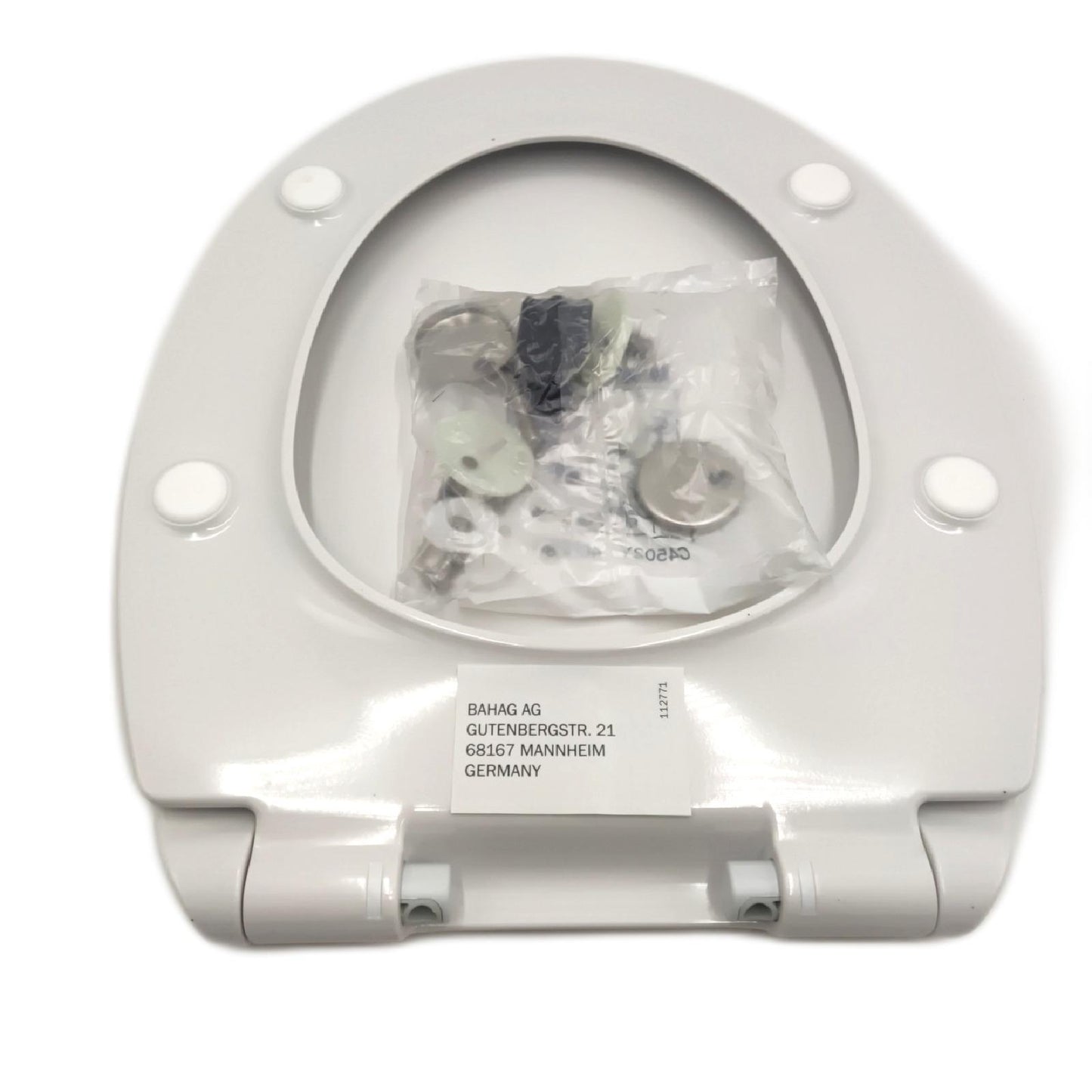 Poseidon WC-Sitz Flat (Mit Absenkautomatik, Duroplast, Weiß)