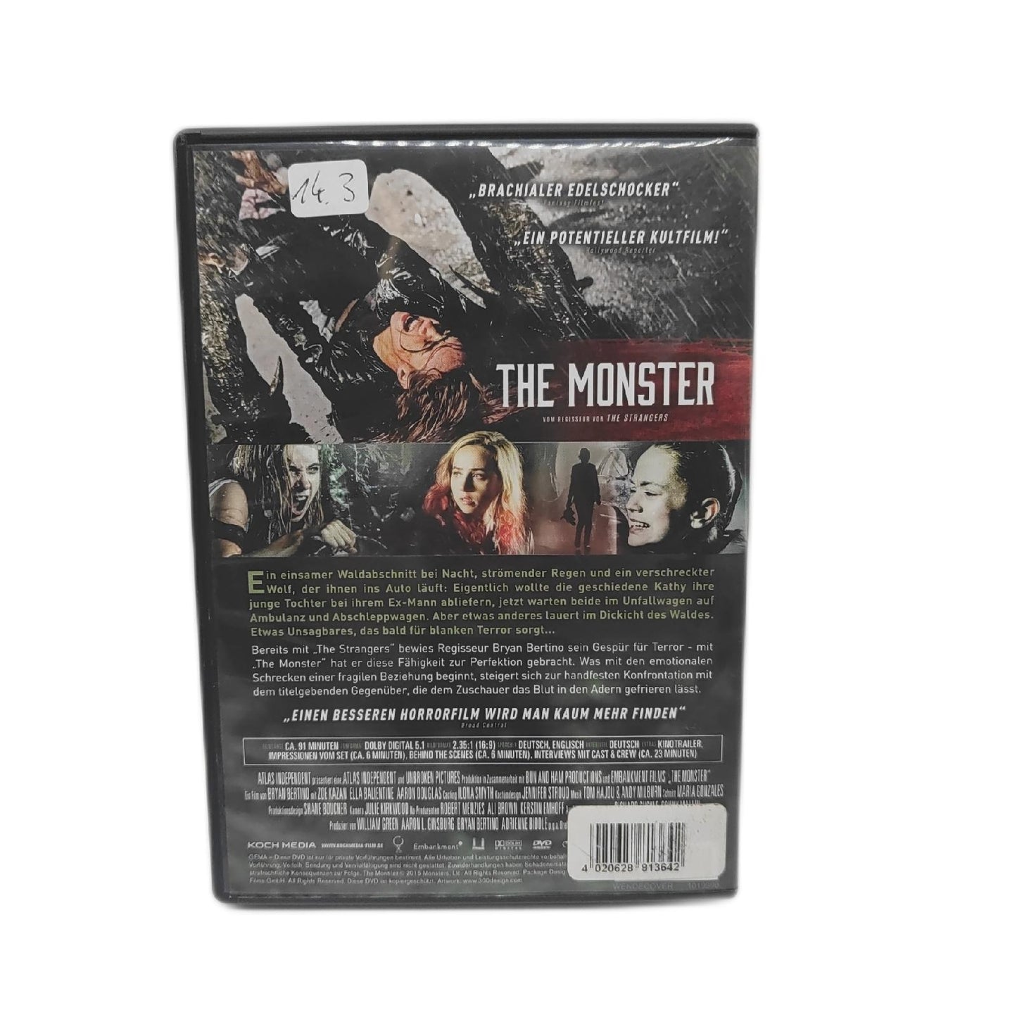 The Monster DVD