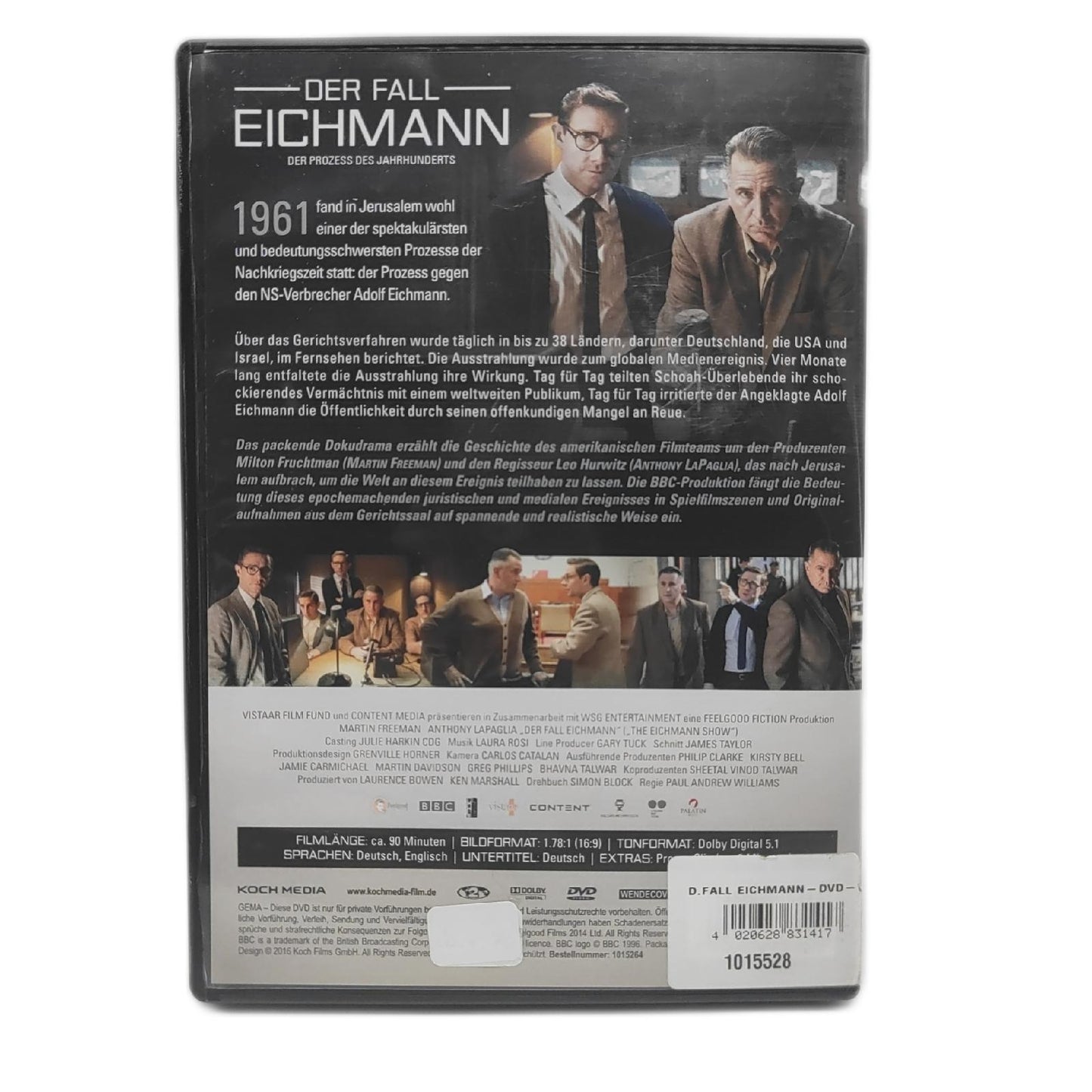 der Fall EICHMANN DVD