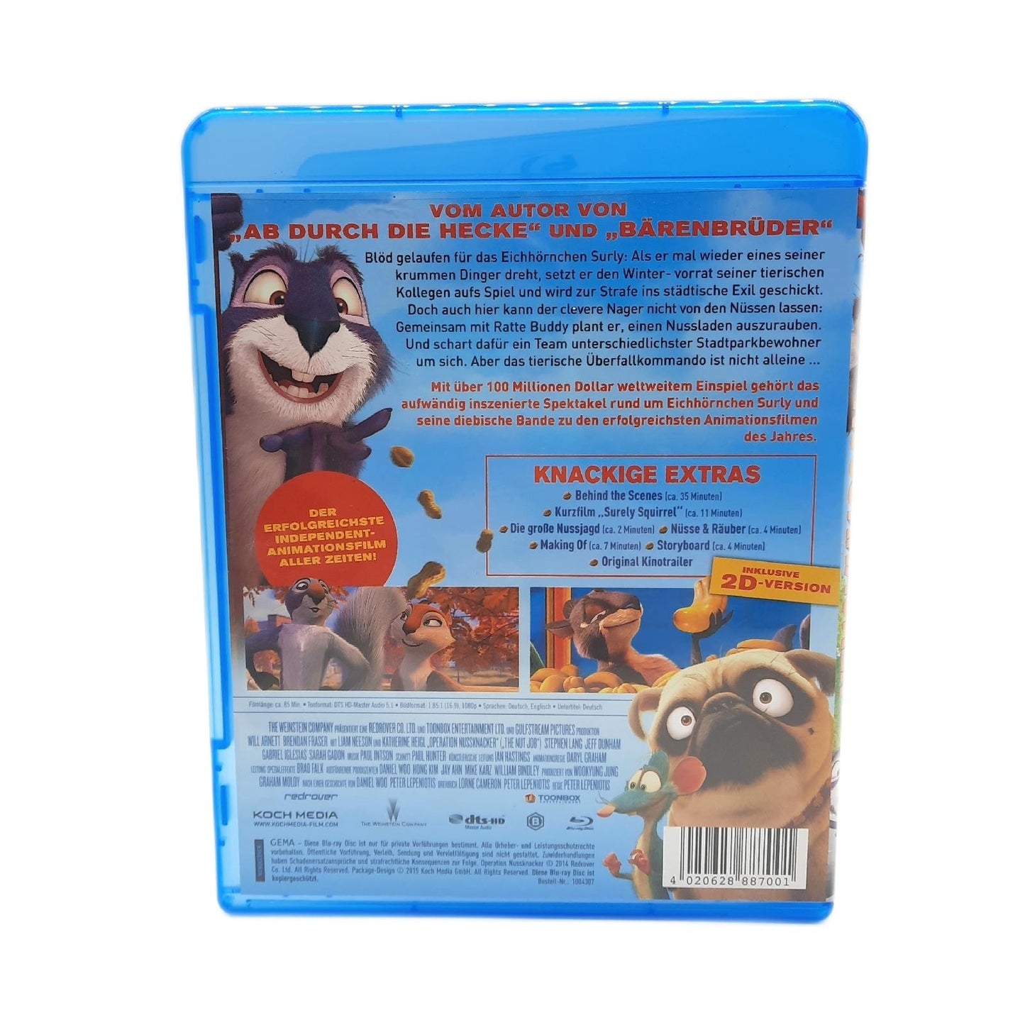 Operation Nussknacker (inkl. 2D-Version) [3D Blu-ray]