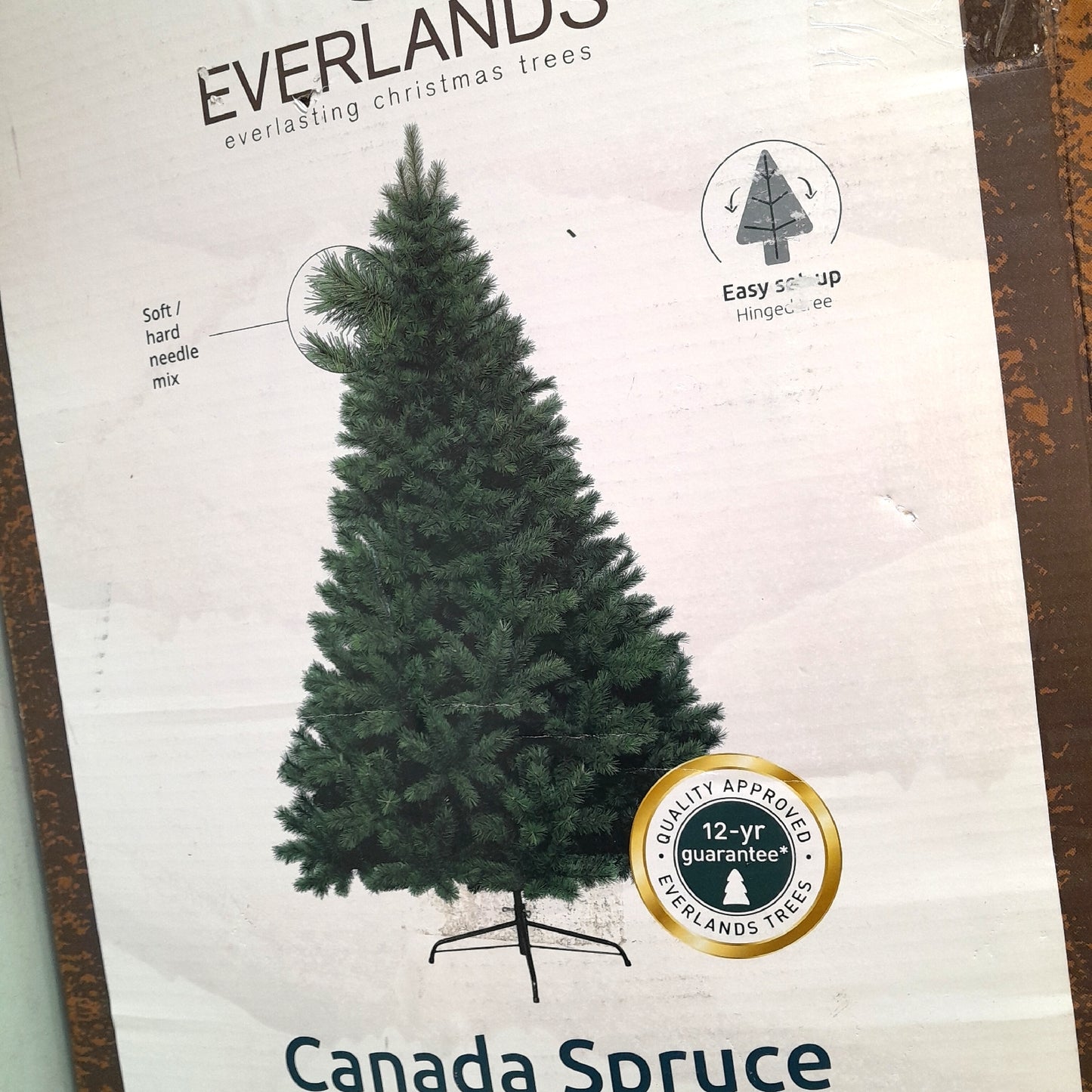 Canada Spruce Künstlicher Weihnachtsbaum Weihnachtsdekoration 18 Meter Höhe Festlich und Realistisch