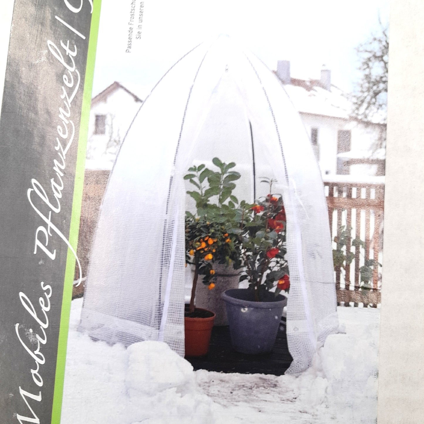 Winterschutzzelt Zubehör Gartenzelt ø x H 14 x 18 Meter Folienst