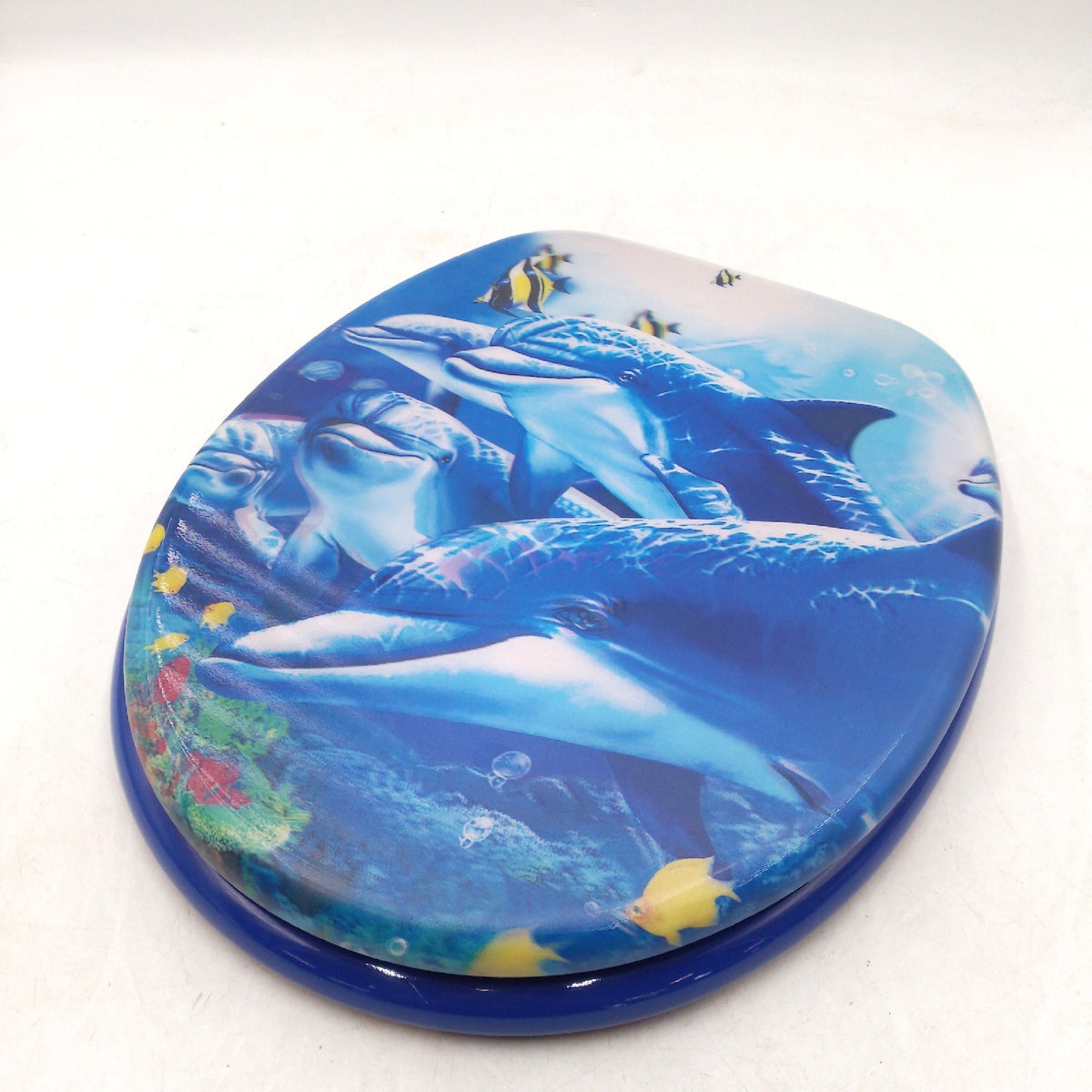 Poseidon WC Sitz Sea Life 3D Absenkautomatik MDF Badezimmereinrichtung