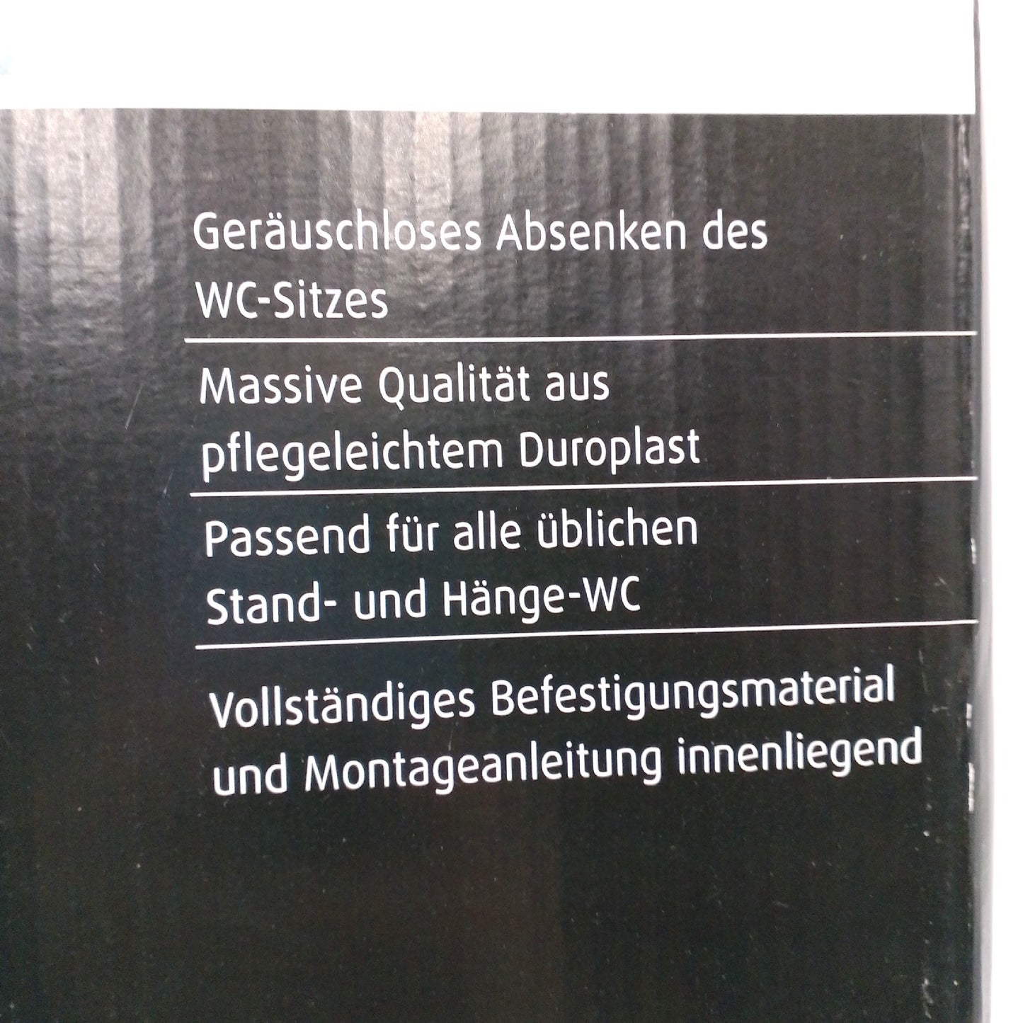 WC-Sitz Miami (Mit Absenkautomatik, Kunststoff, Weiß)