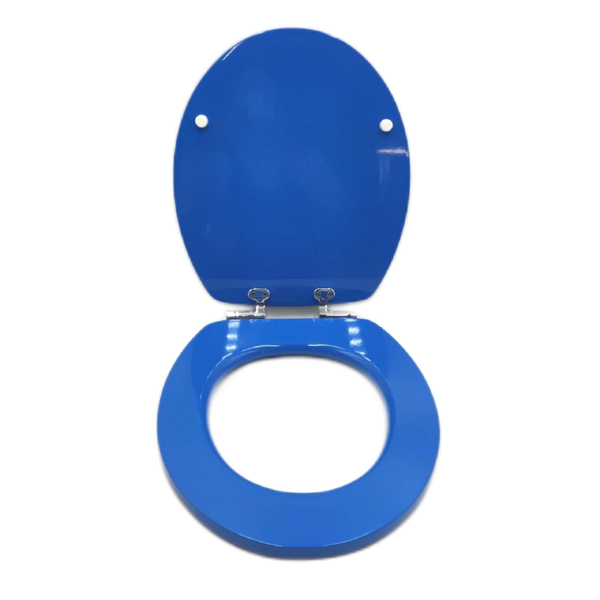 Poseidon WC Sitz Blue Lagoon MDF Blau mit Absenkautomatik komfortabel pflegeleicht