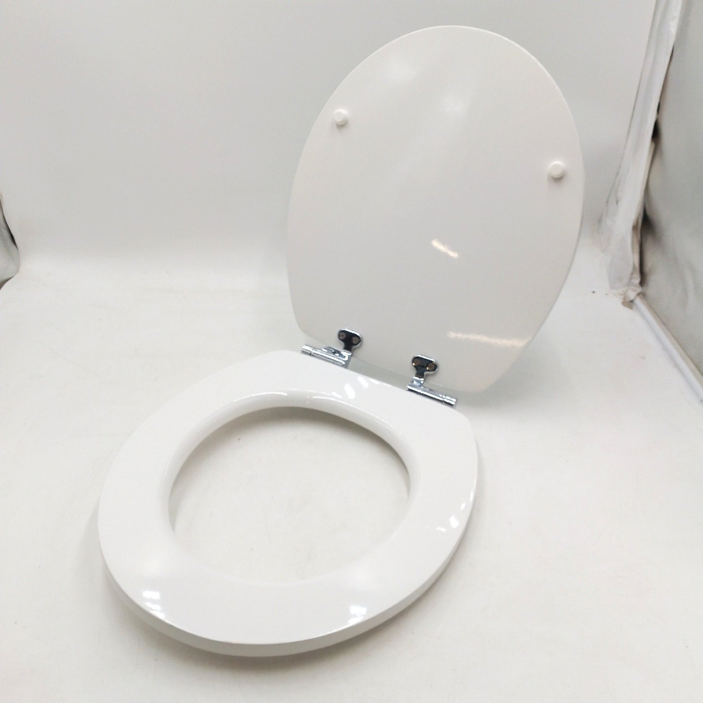 Poseidon WC Sitz Badezimmer Ausstattung Orchidee Absenkautomatik Komfort Design MDF Grün Weiß