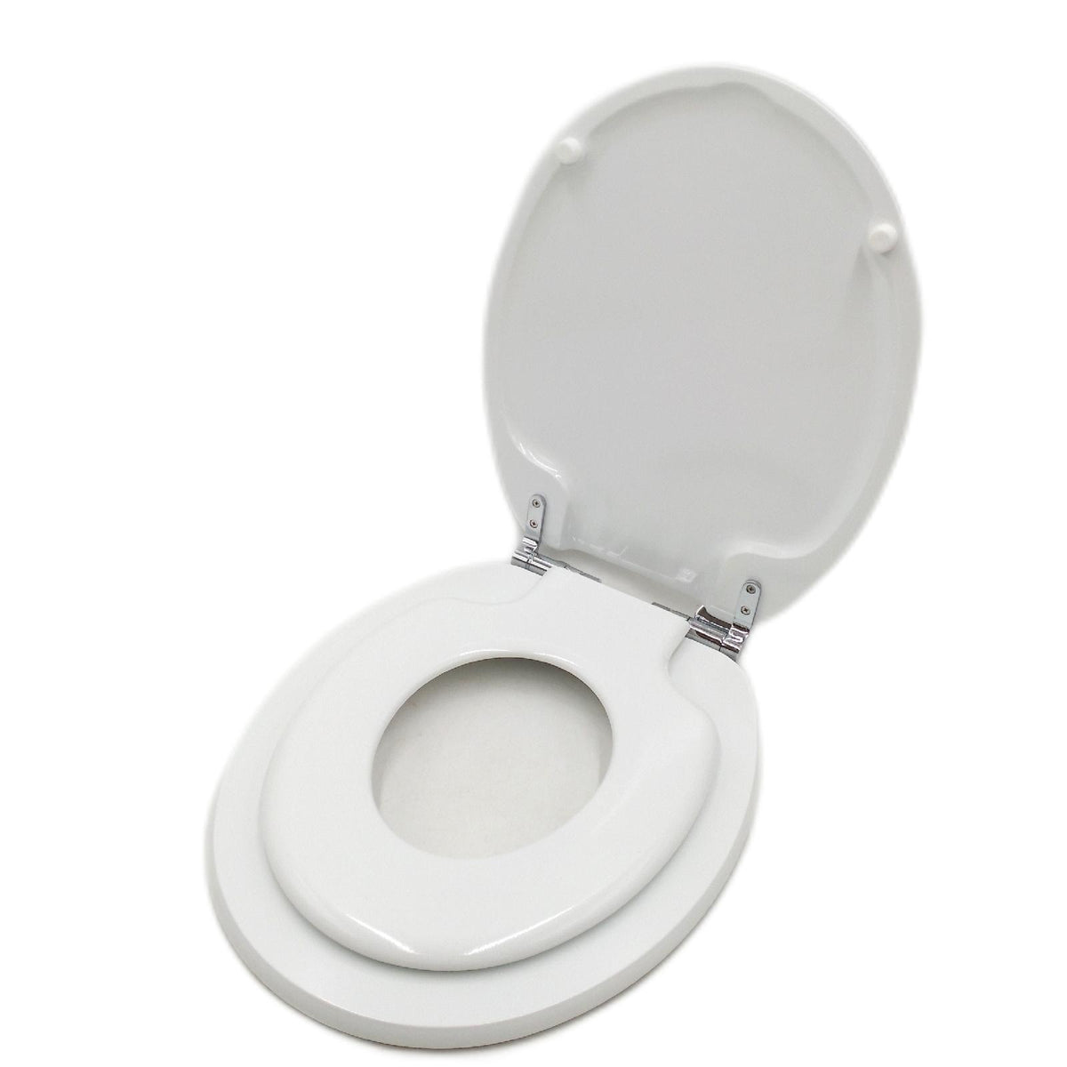 Poseidon WC-Sitz Kidi (Mit Absenkautomatik, MDF, Weiß)
