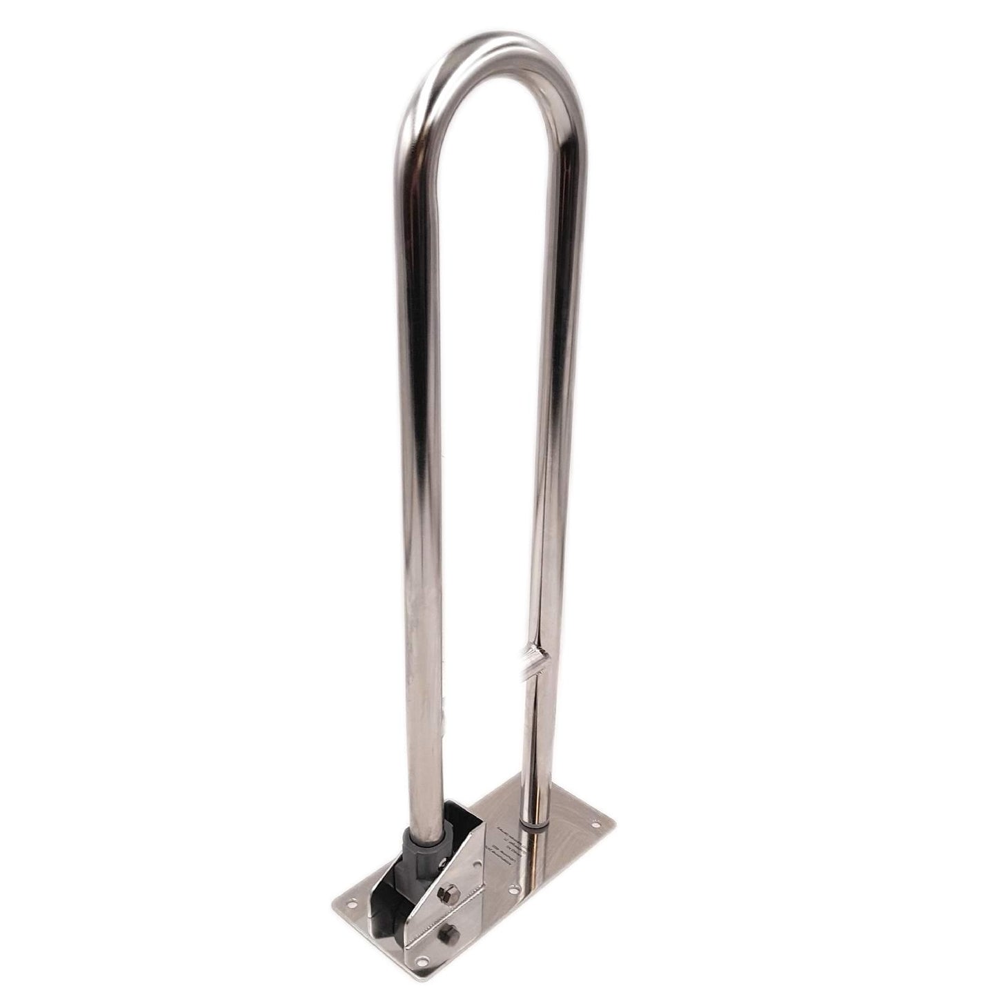 careosan WC Aufstehbügel Badezimmerhilfen 60 cm belastbar klappbar Chrom