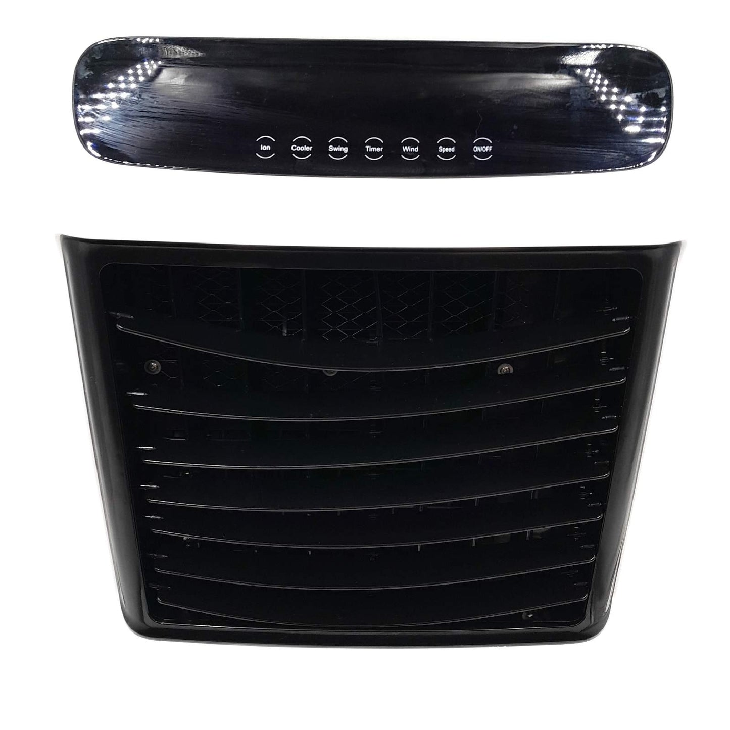 Proklima Luftk�hler 18 Liter Wei�/Schwarz, H�he: 81 cm, 80 W, Transportrollen