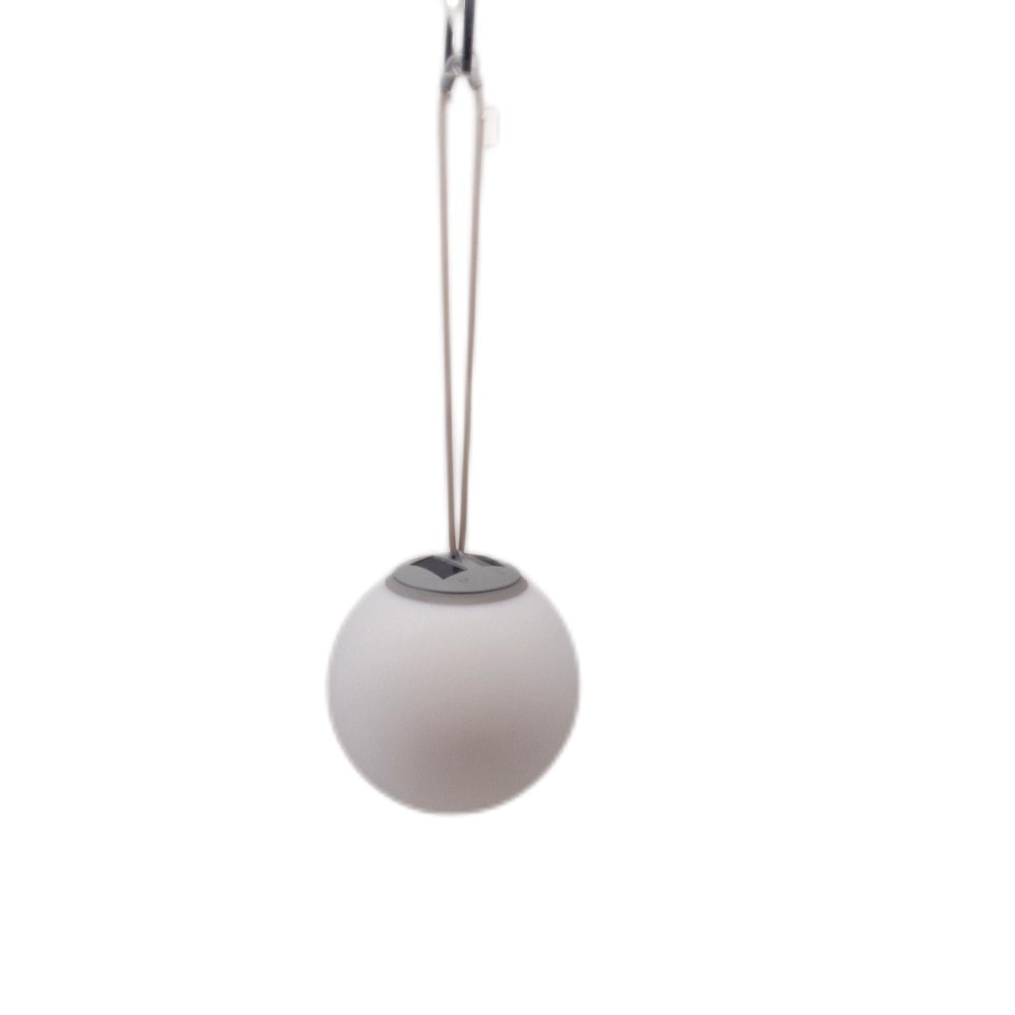 BAUHAUS Solar-Hängeleuchte (Durchmesser: 30 cm, Grau, IP44)