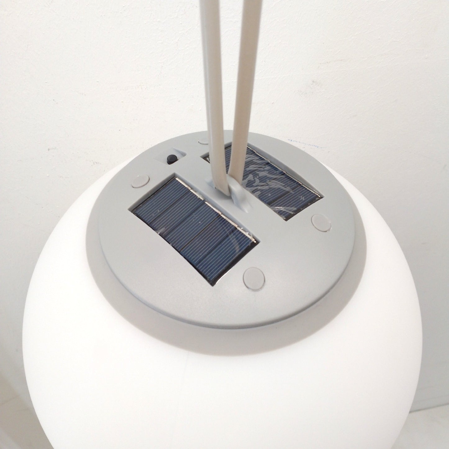 BAUHAUS Solar-Hängeleuchte (Durchmesser: 30 cm, Grau, IP44)