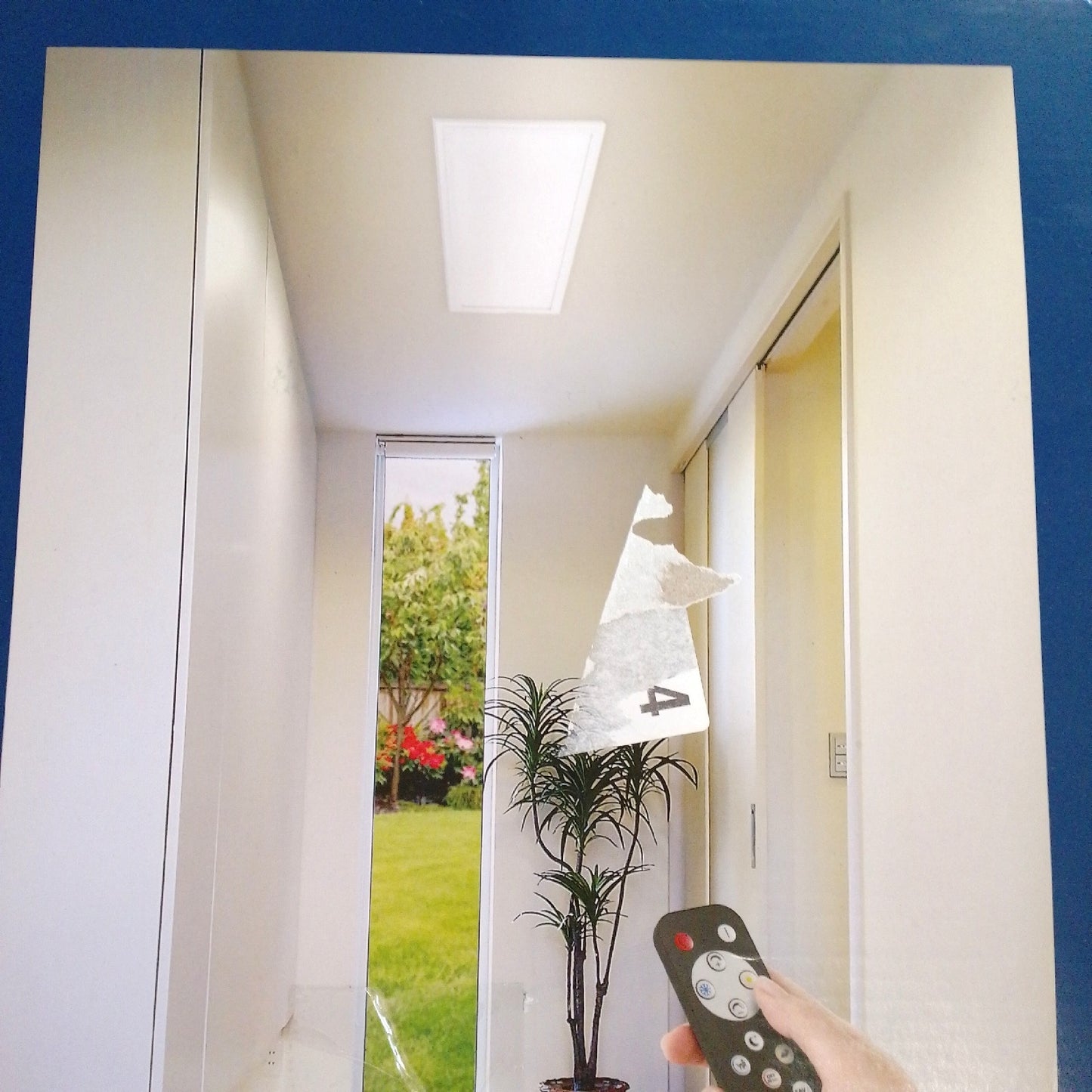Tween Light LED Panel Beleuchtung Deckenlicht RC CCT DIM 36 Watt Weiß energiesparend