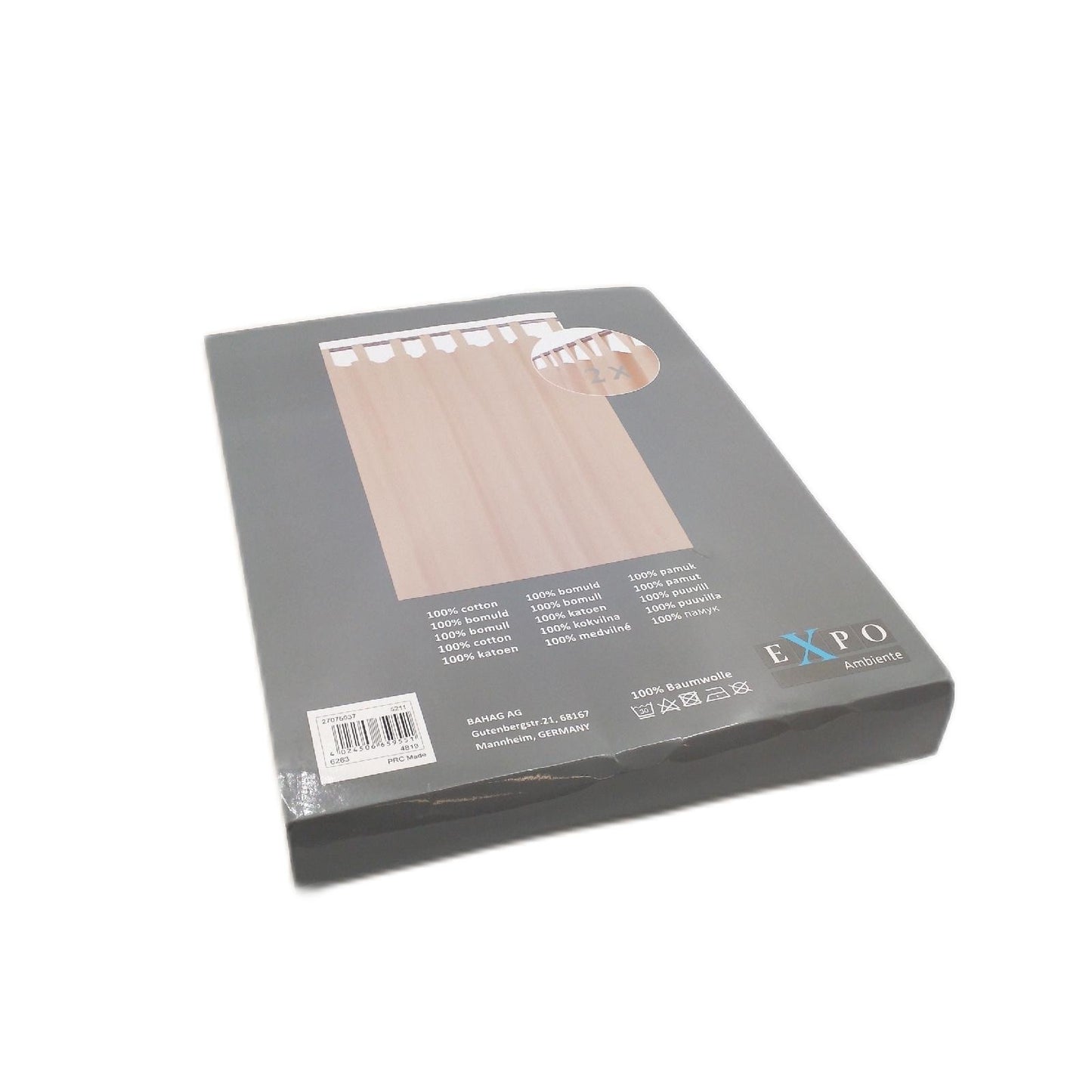 Schlaufenschal Luisa, 135 x 300 cm, Beige