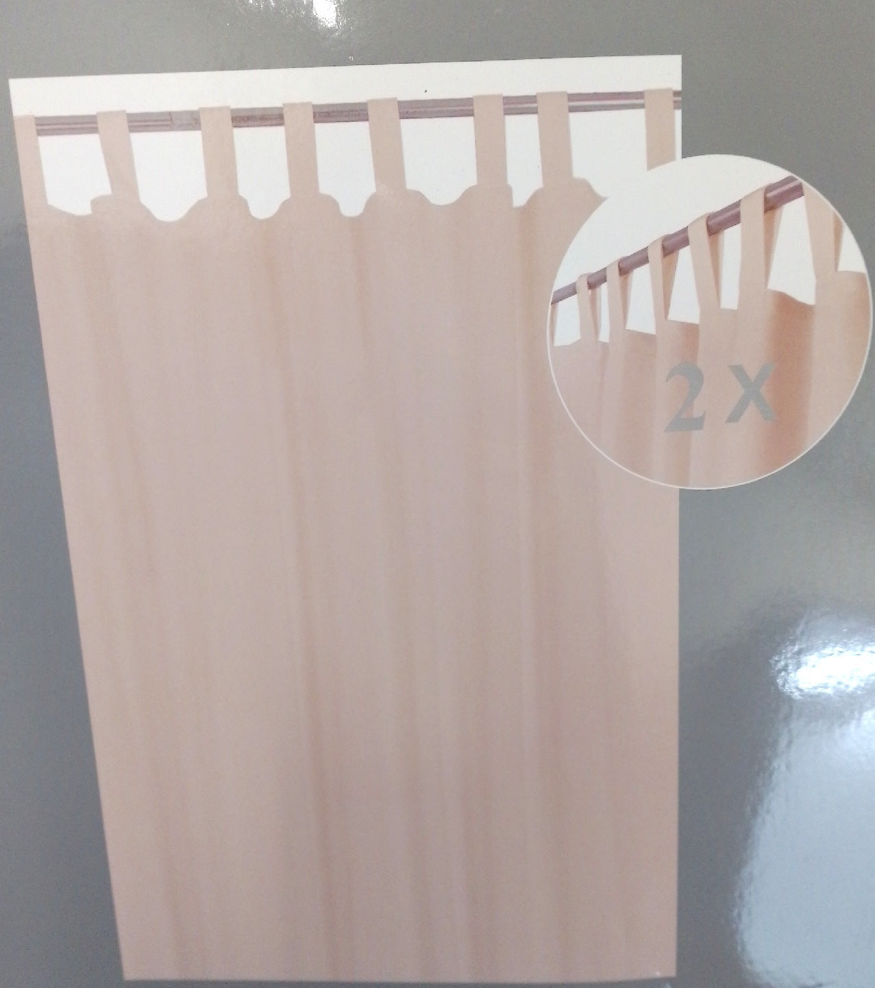 Schlaufenschal Luisa, 135 x 300 cm, Beige