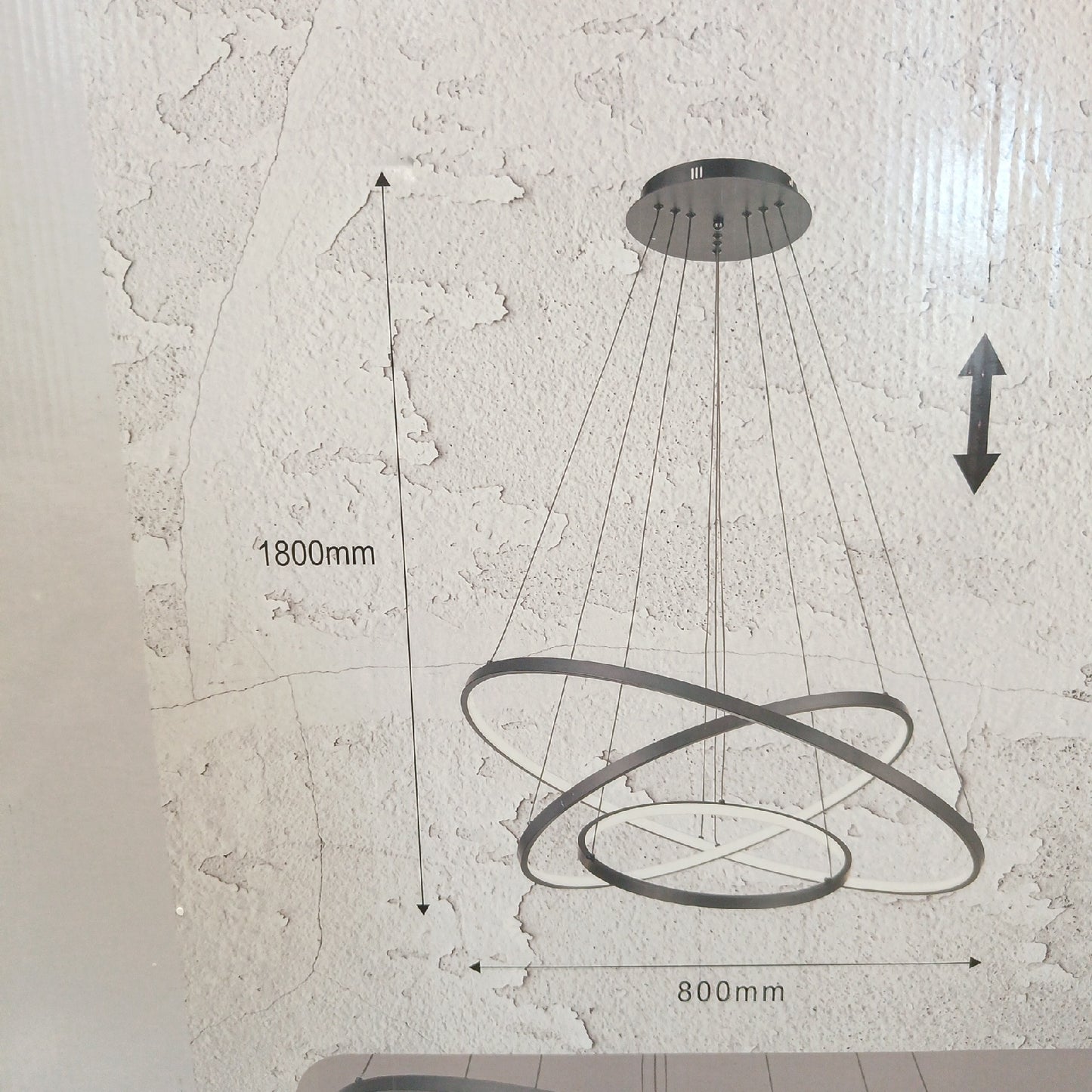 Tween Light Pendelleuchte Beleuchtung Kenix Rund Schwarz 45 W Energieeffizient Deckenlampe