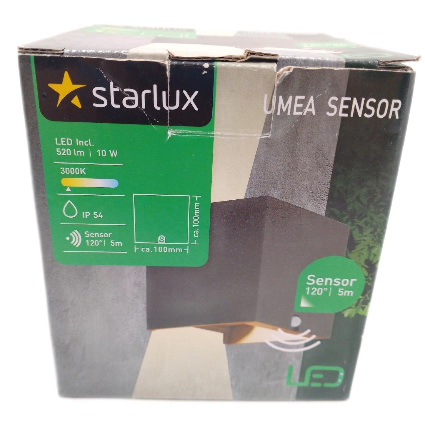 Starlux LED Außenwandleuchte Beleuchtung Umea energieeffizient modern anthrazit