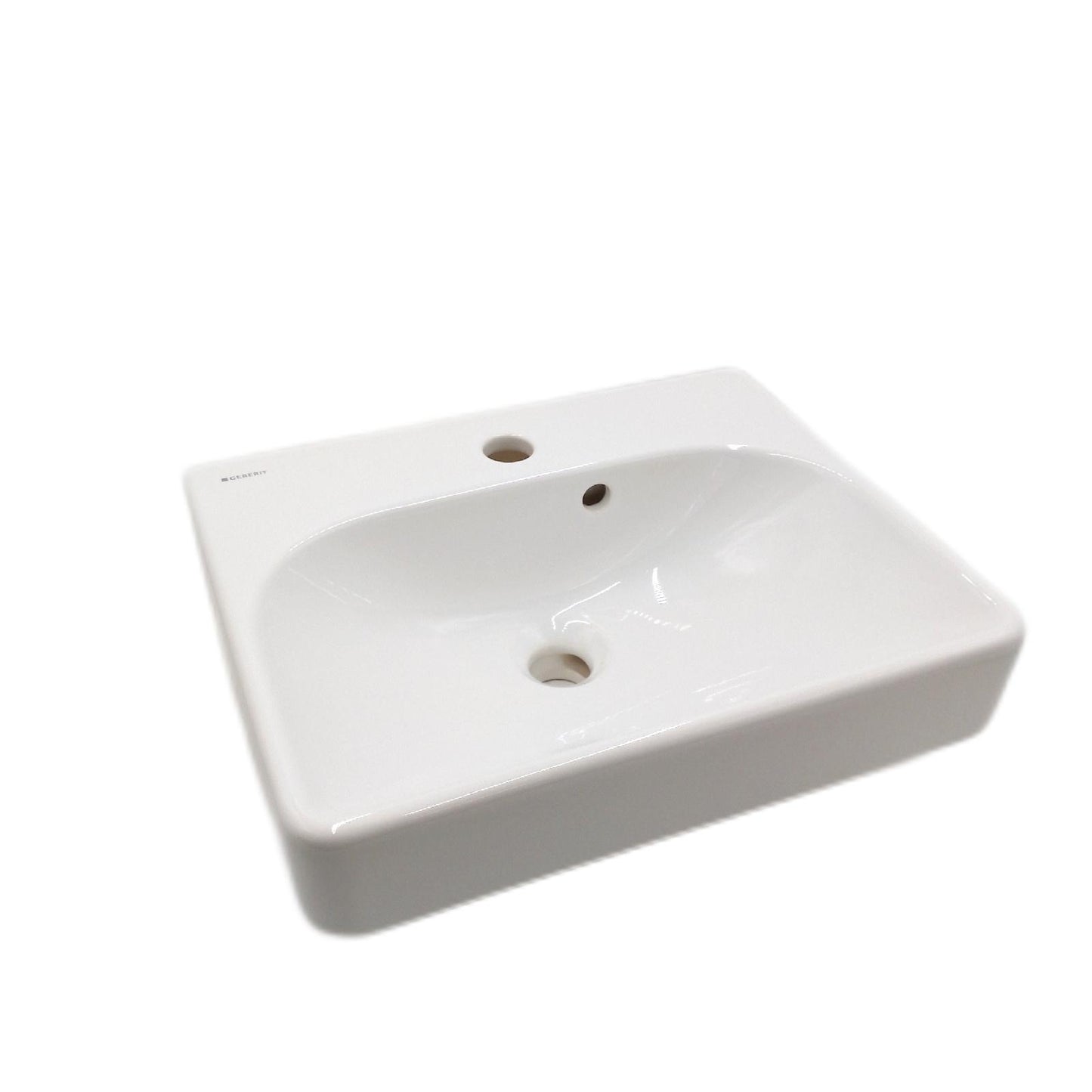 Geberit Waschbecken Badezimmer Smyle Square schmutzabweisend moderne Glasoberfläche
