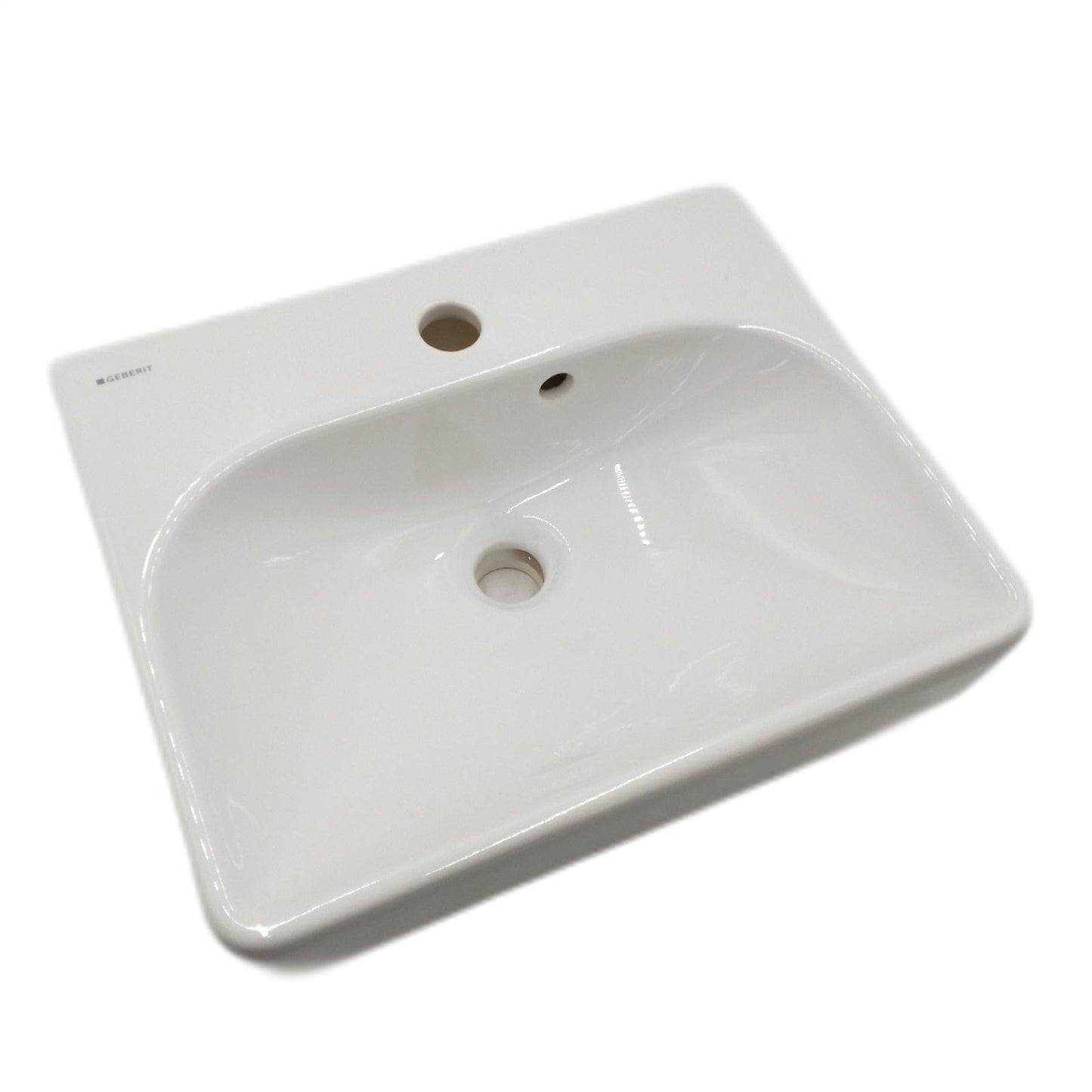 Geberit Waschbecken Badezimmer Smyle Square schmutzabweisend moderne Glasoberfläche