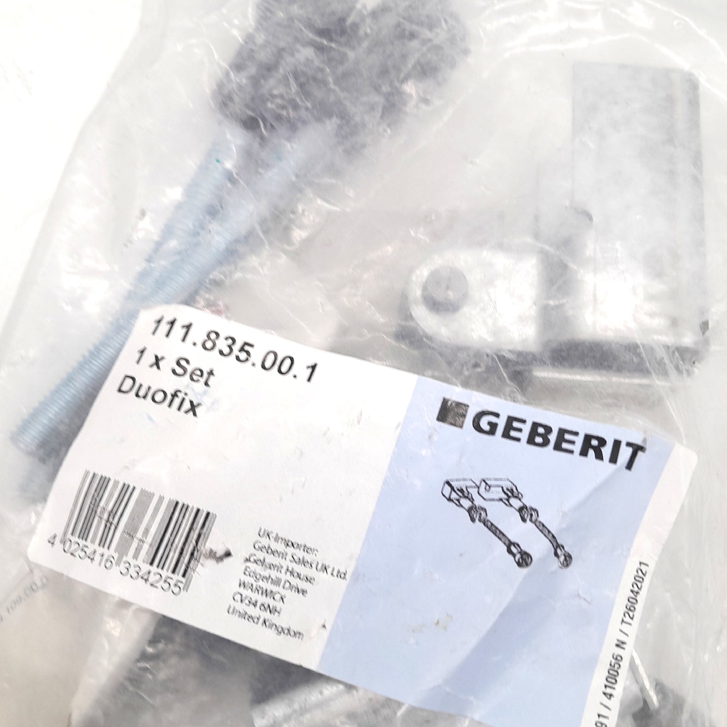 Geberit Bausatz Eckmontage Sanitärinstallation Duofix UP Spülkästen