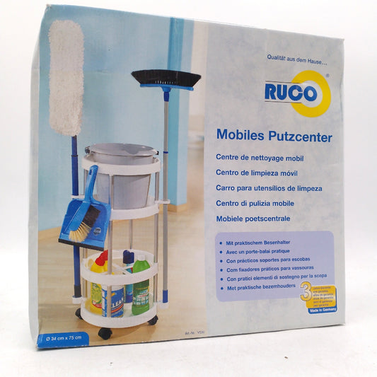 Ruco Reinigungswagen Haushaltsreinigung Ø x H 34 x 75 cm praktisch