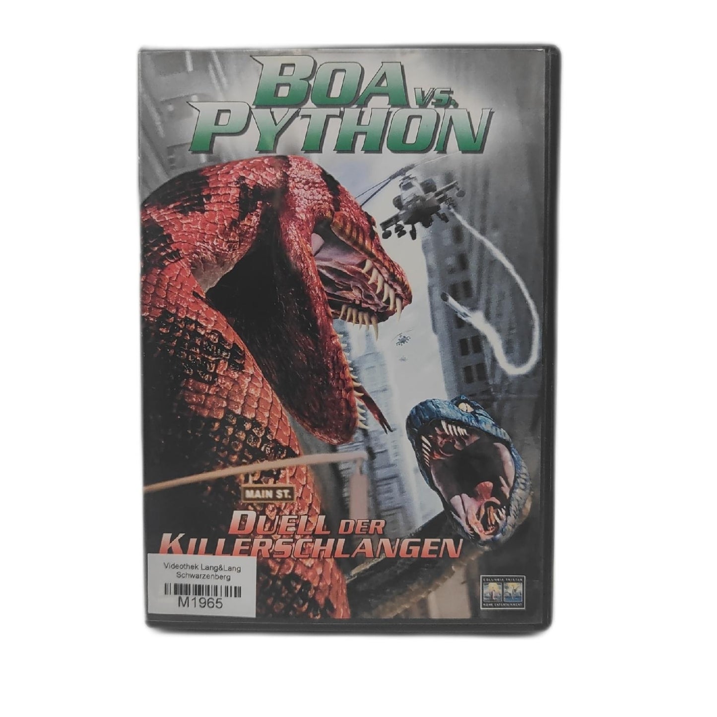Boa vs. Python - Duell der Killerschlangen