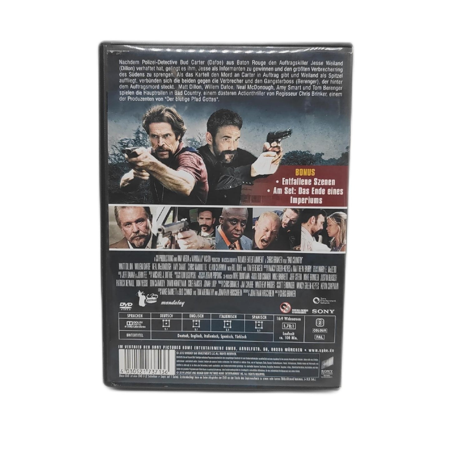 DVD - BAD COUNTRY - Gewalt erzeugt Gegengewalt