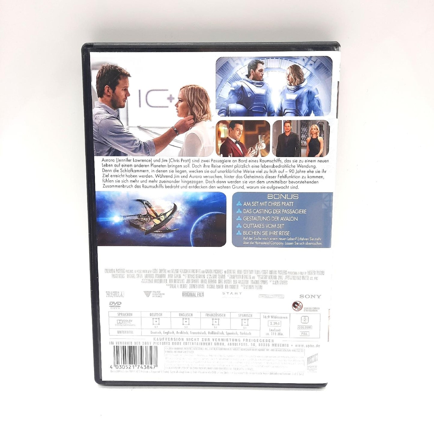 Passengers (2017) (DVD)