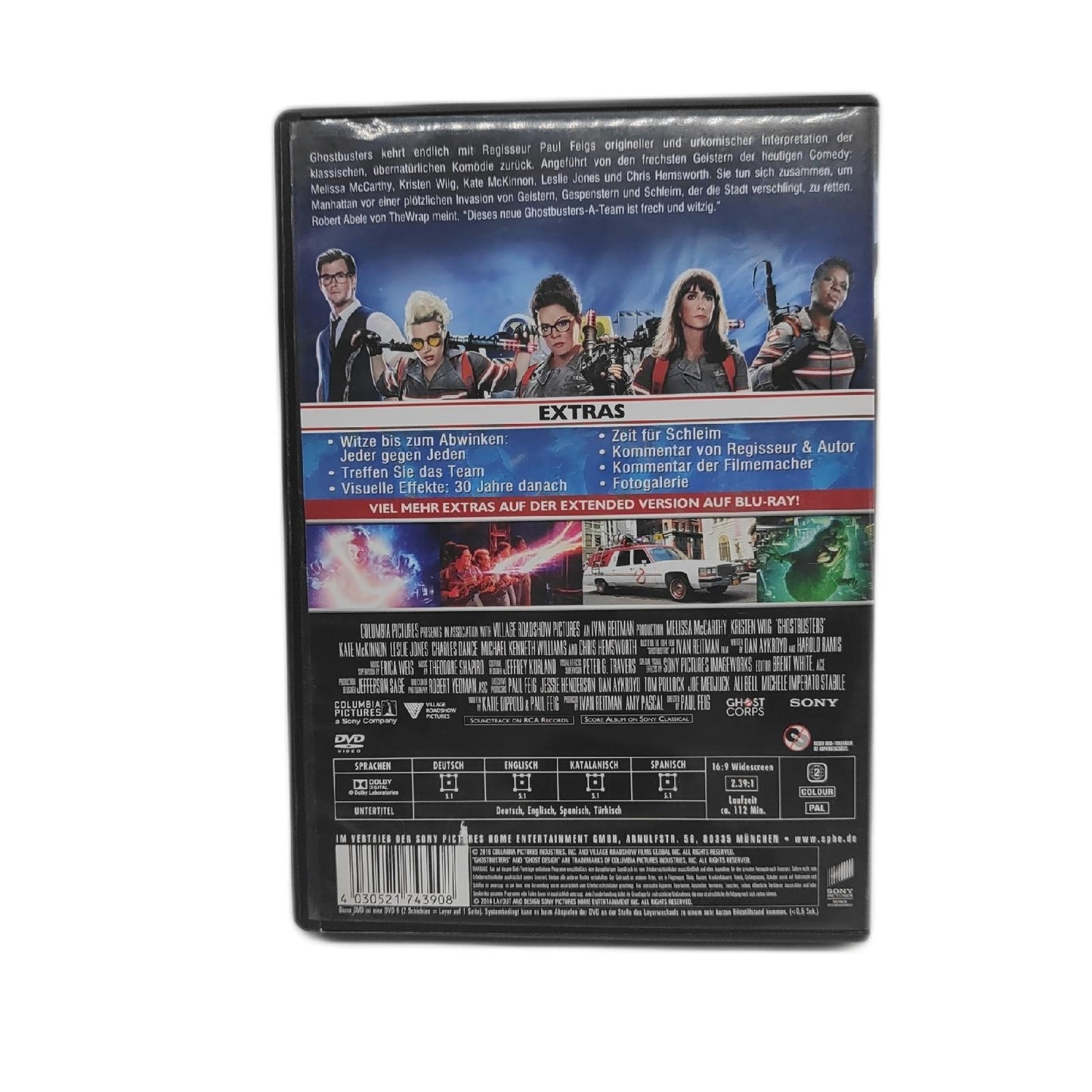 Ghostbusters DVD