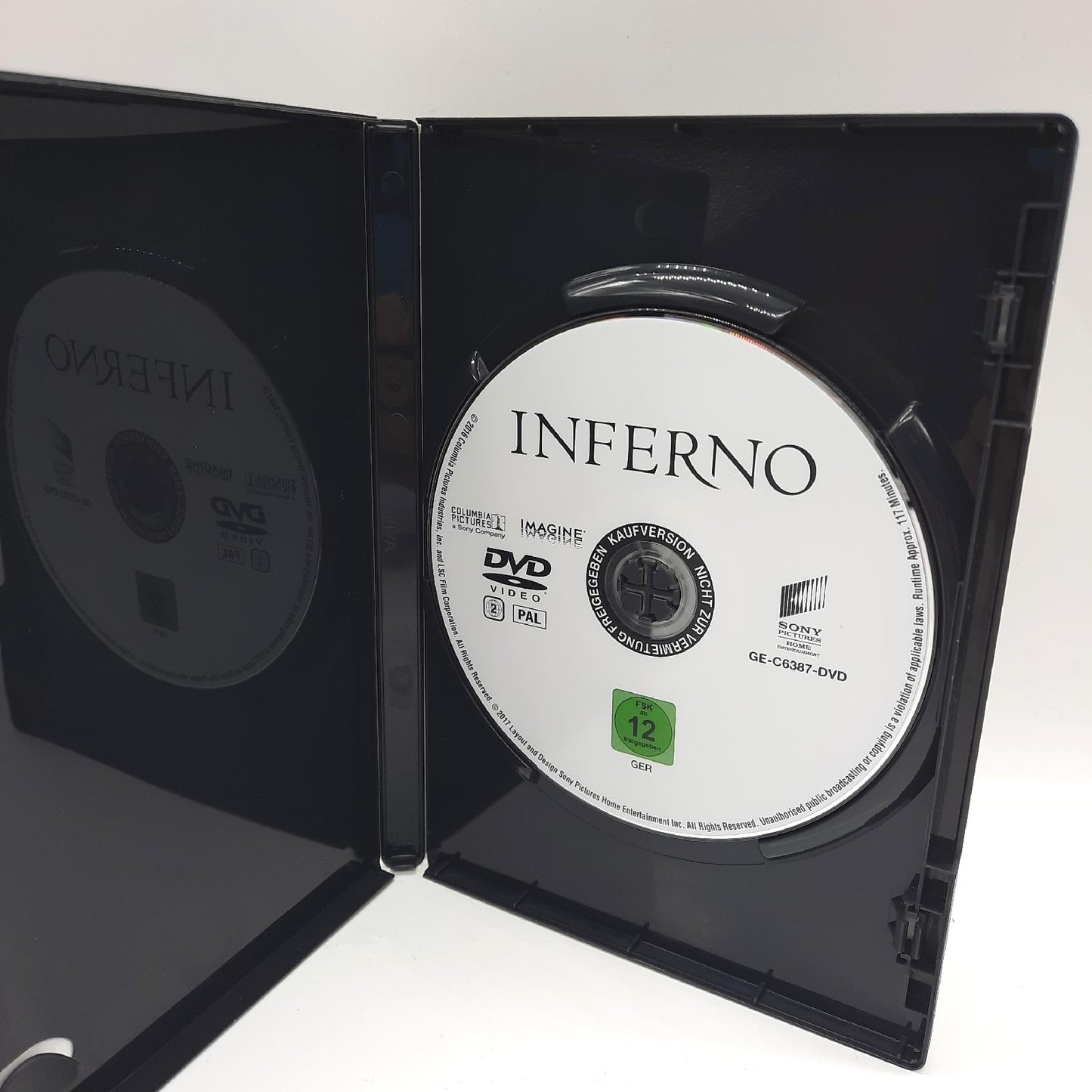 Inferno DVD Film Dan Brown Spannung Thriller Kultur Verschwörung
