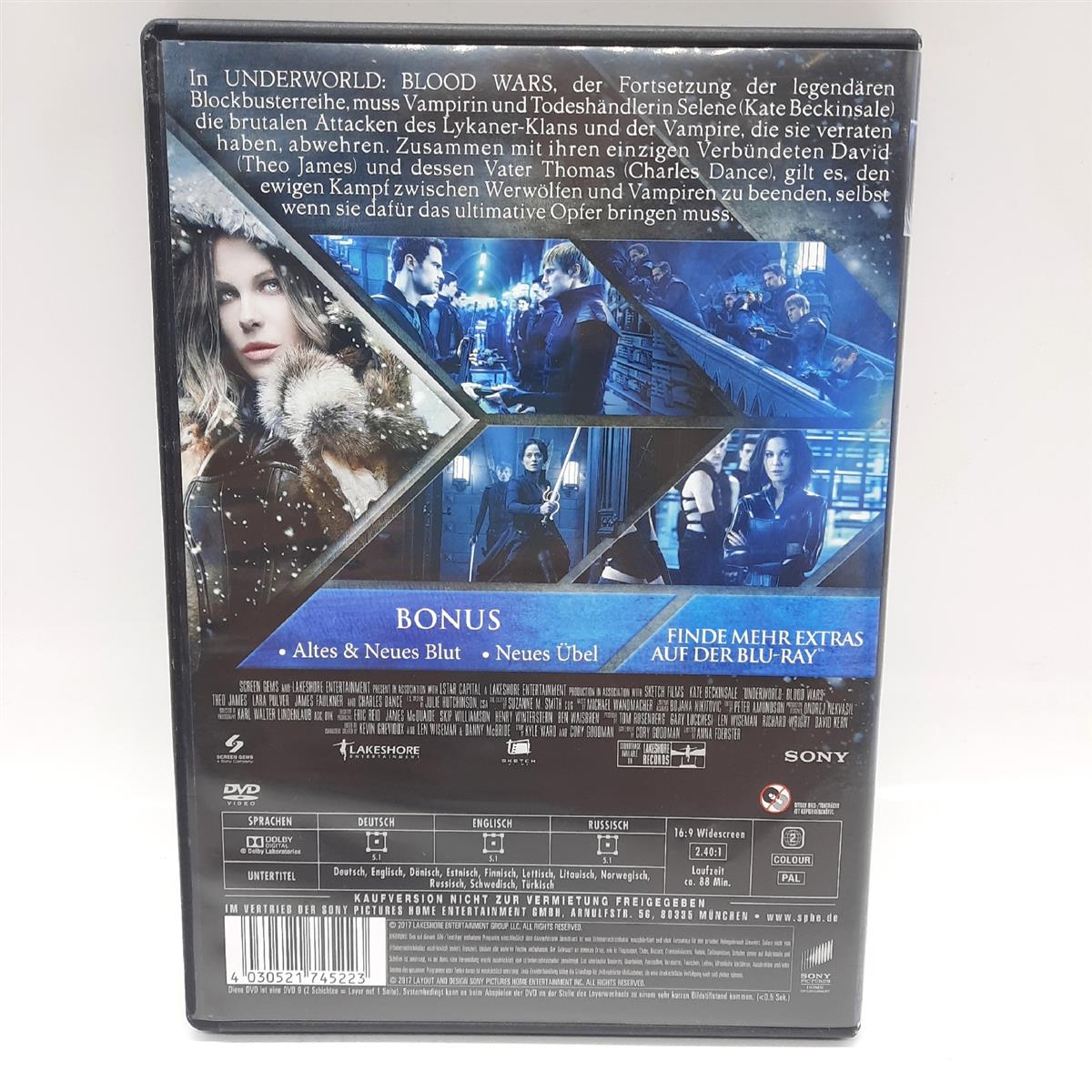 Underworld: Blood Wars (DVD)