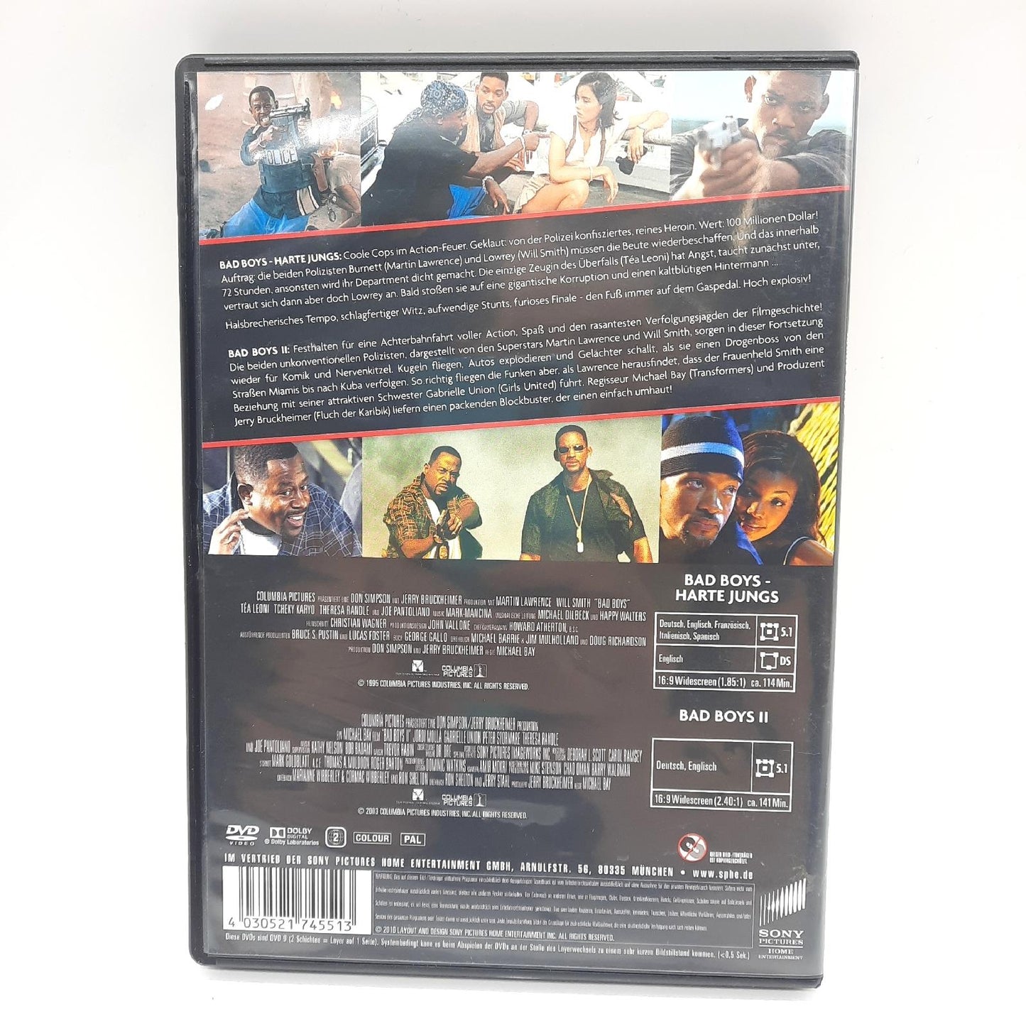 Bad Boys - Harte Jungs/Bad Boys 2 - Best of Hollywood/2 Movie Collector's Pack [2 DVDs]