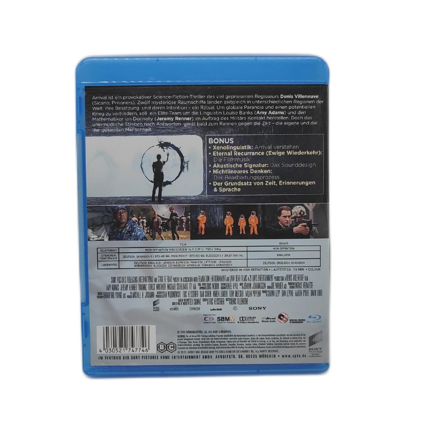 Arrival Blu-Ray