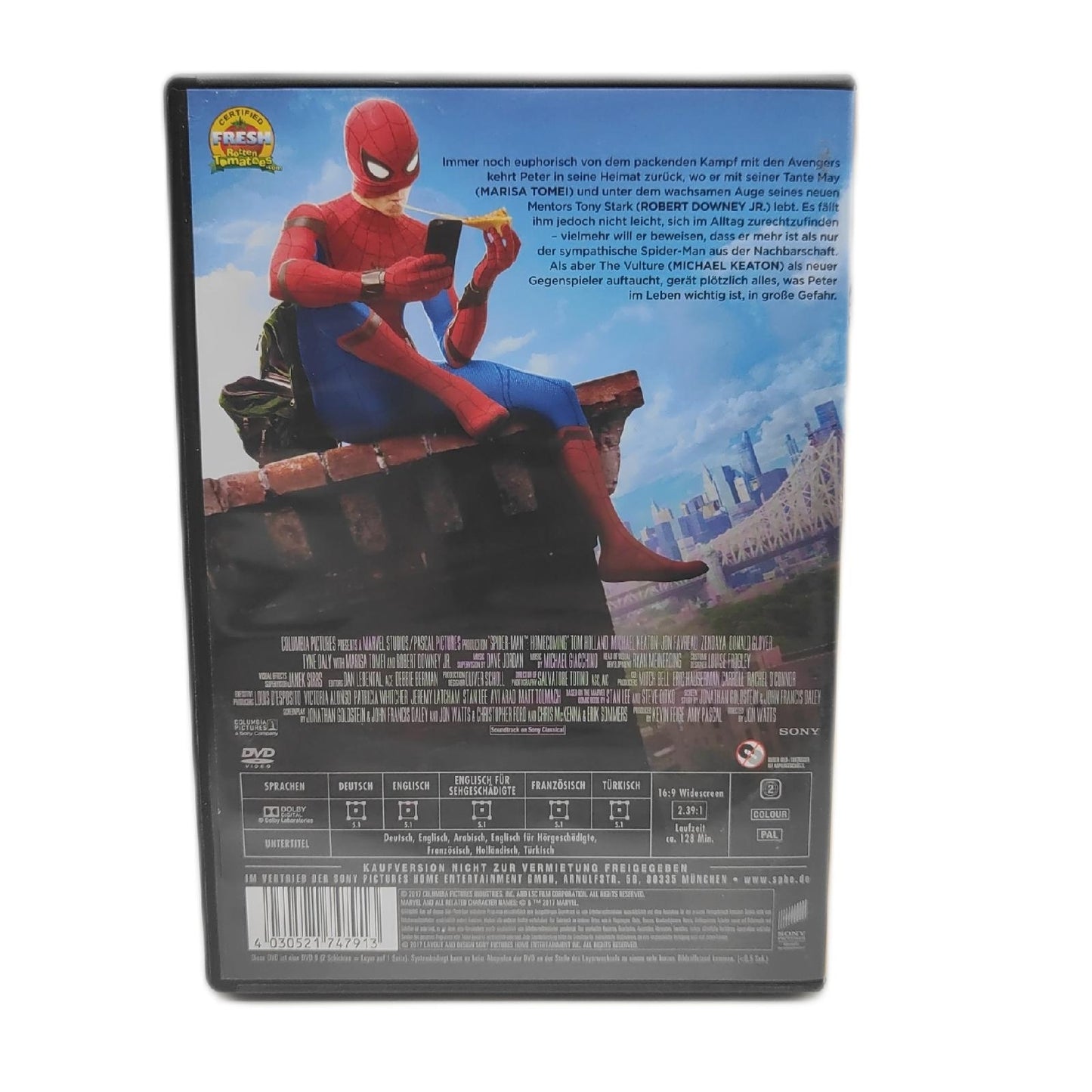 Spider-Man: Homecoming (DVD)