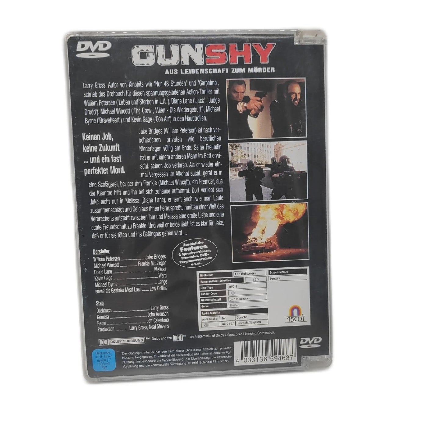 Gunshy  DVd